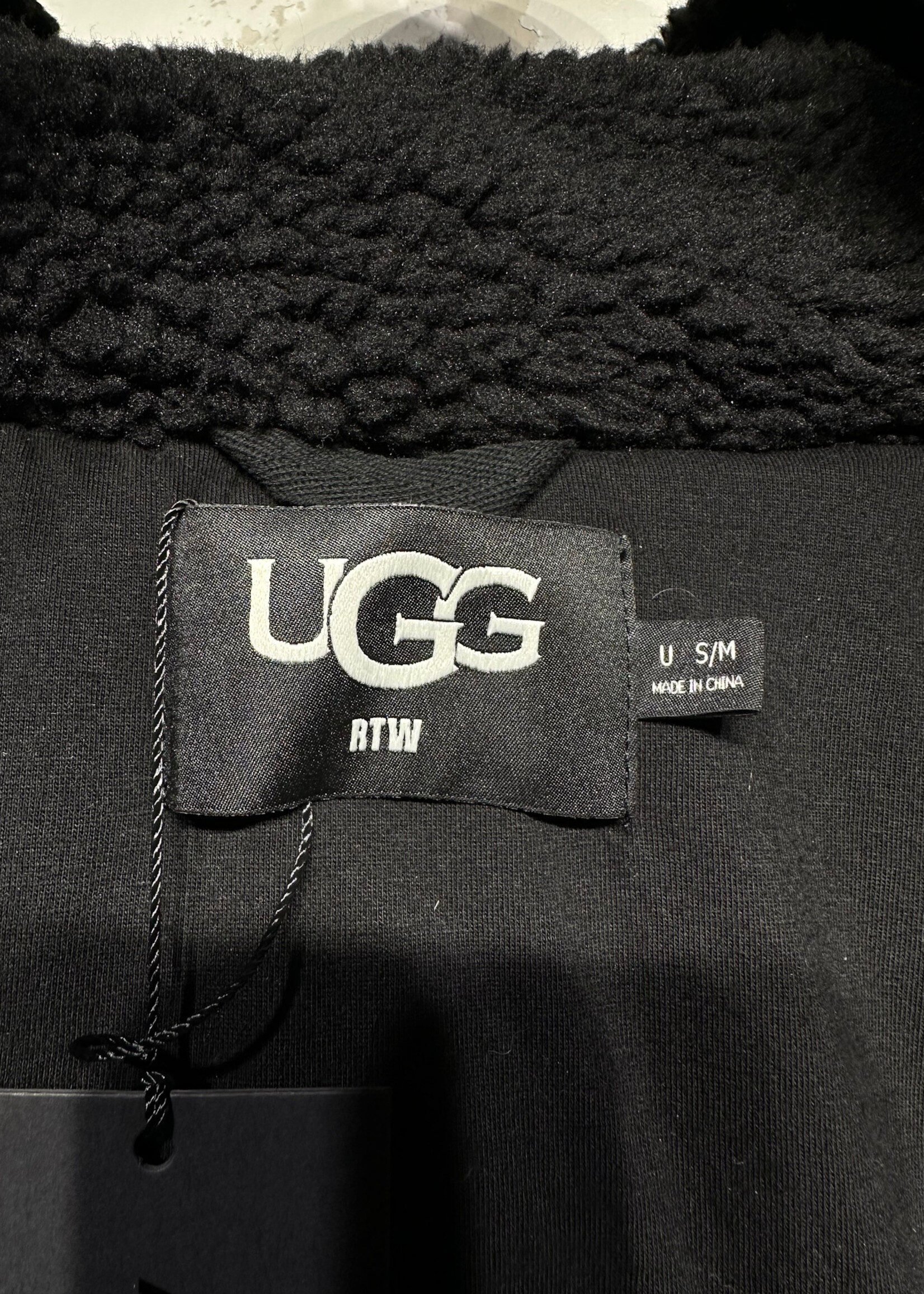 Ugg Teddy Bear Black Jacket S/M