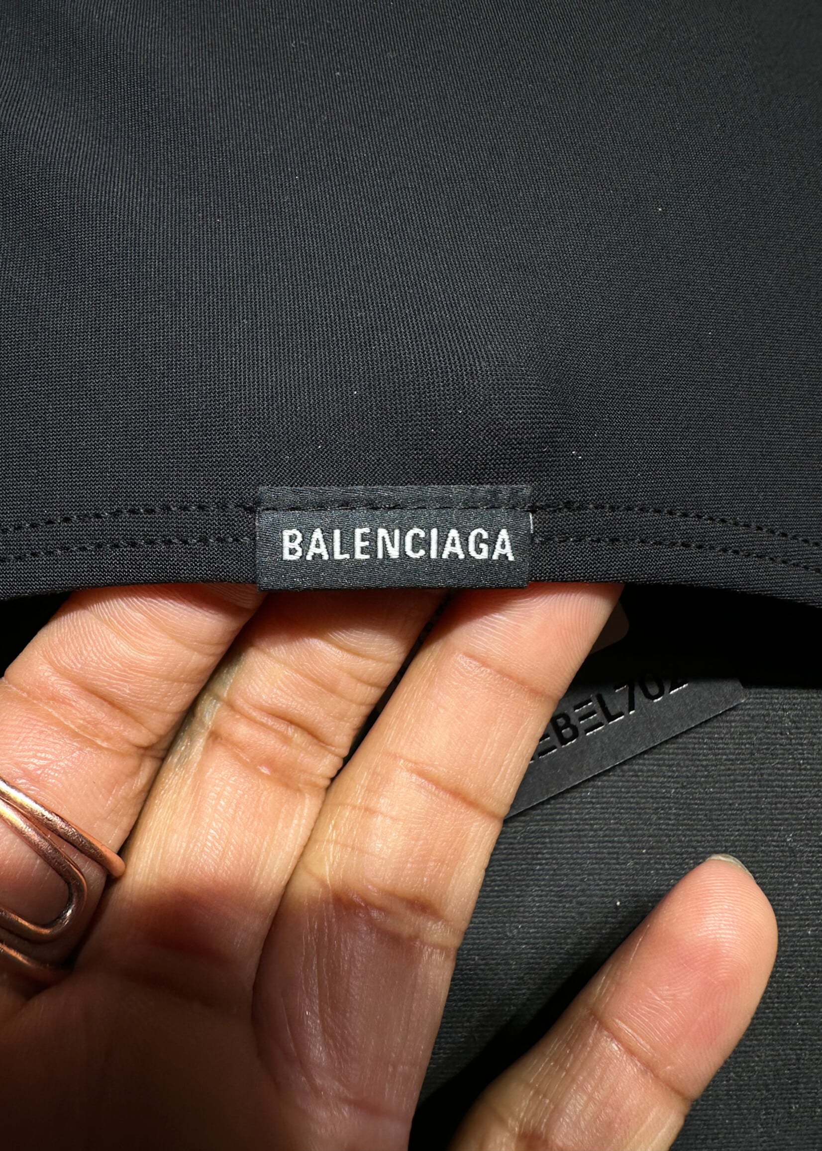 Balenciaga Open Back LS Maxi Dress L