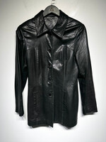 Vakko Sport Leather Jacket Fem S