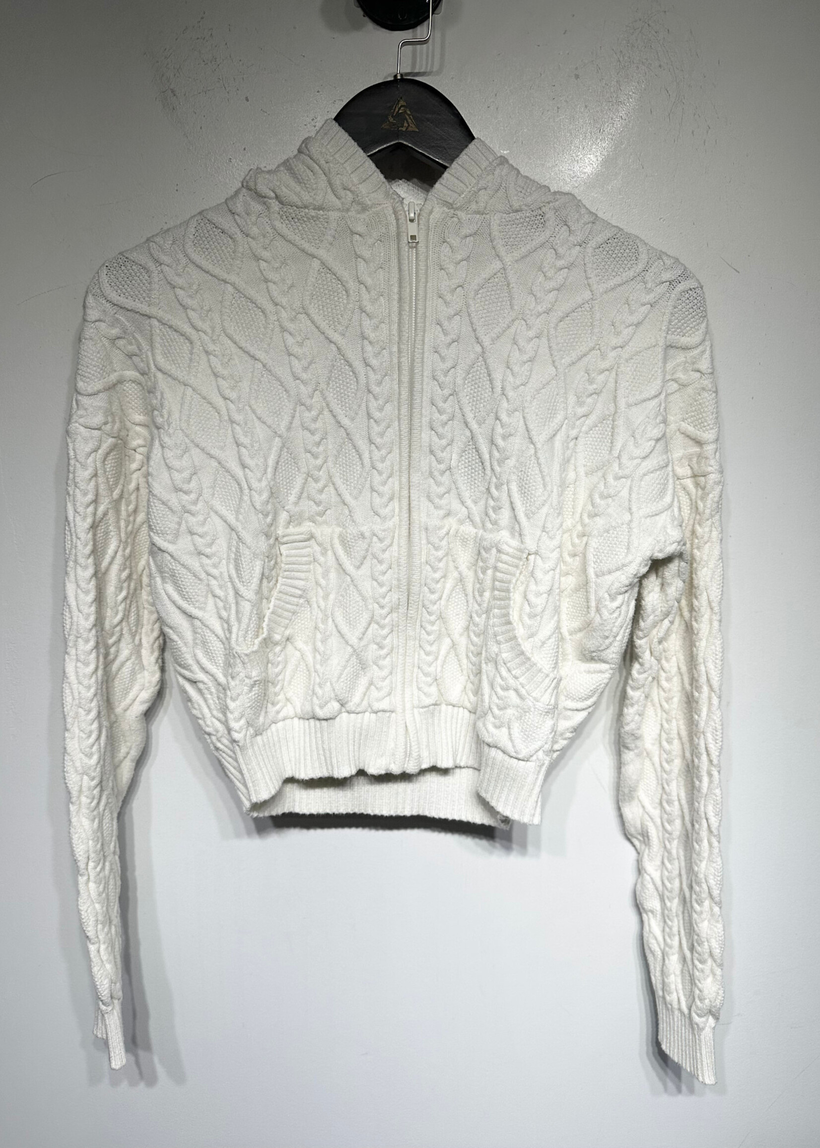 Skims Cable Knit Hoodie Fem M