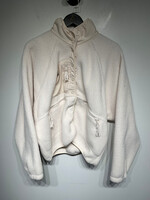 FP Movement White Fleece Jacket Fem L