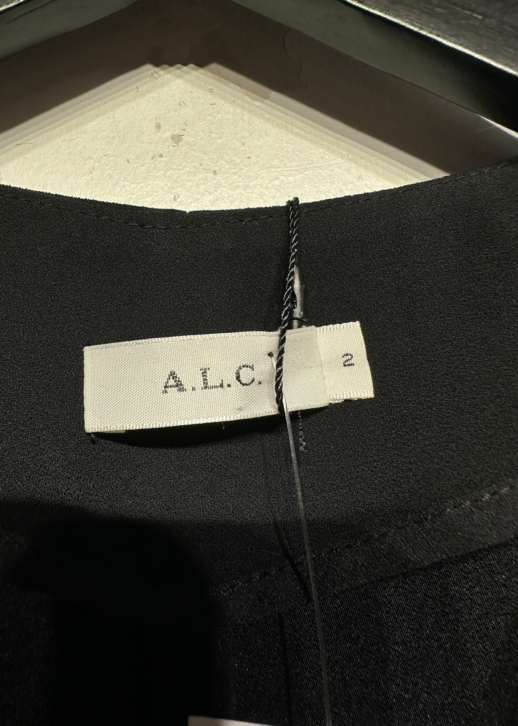 ALC NWT Black Vest One Piece S