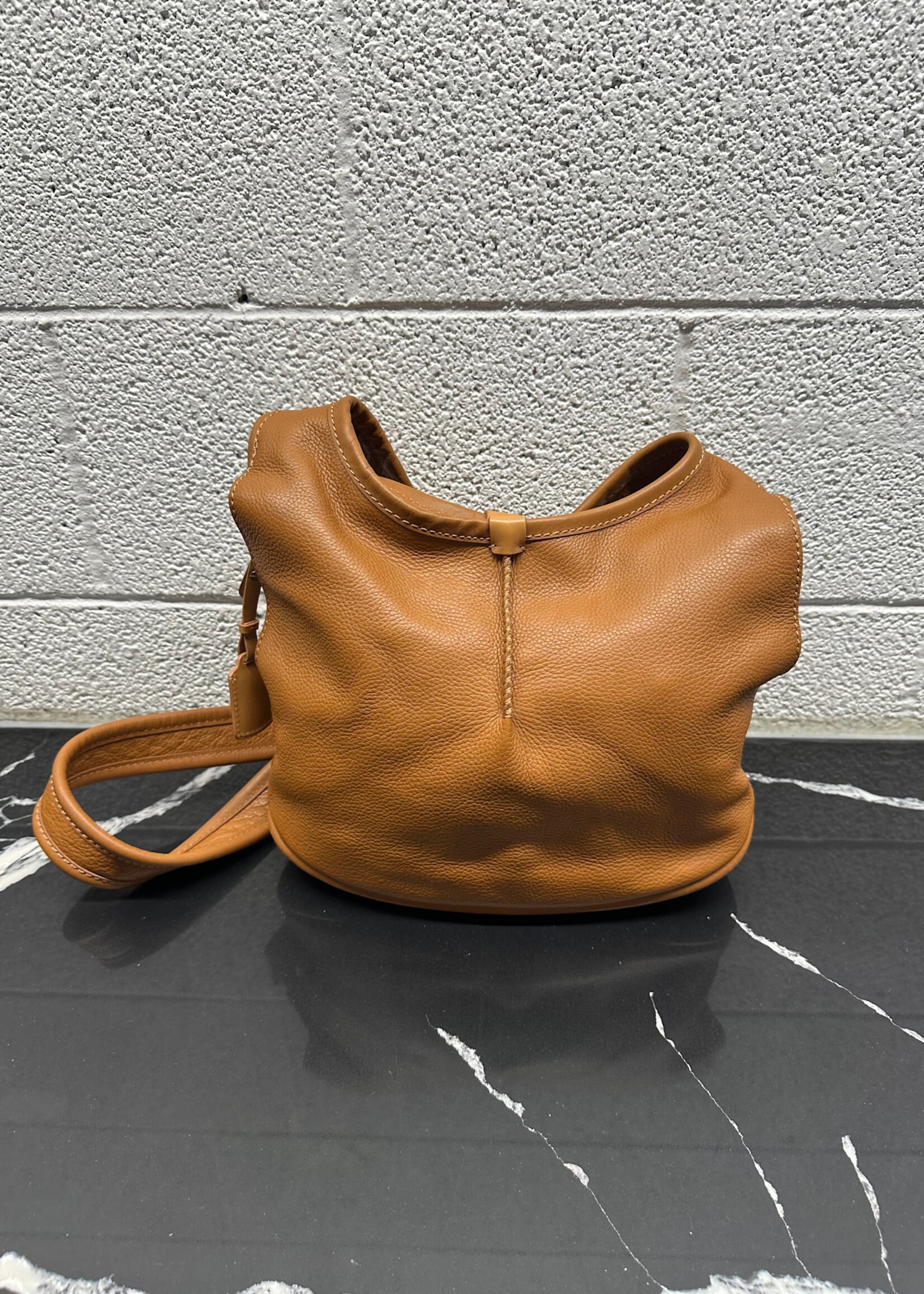 UGG Brown Leather Hobo Bag