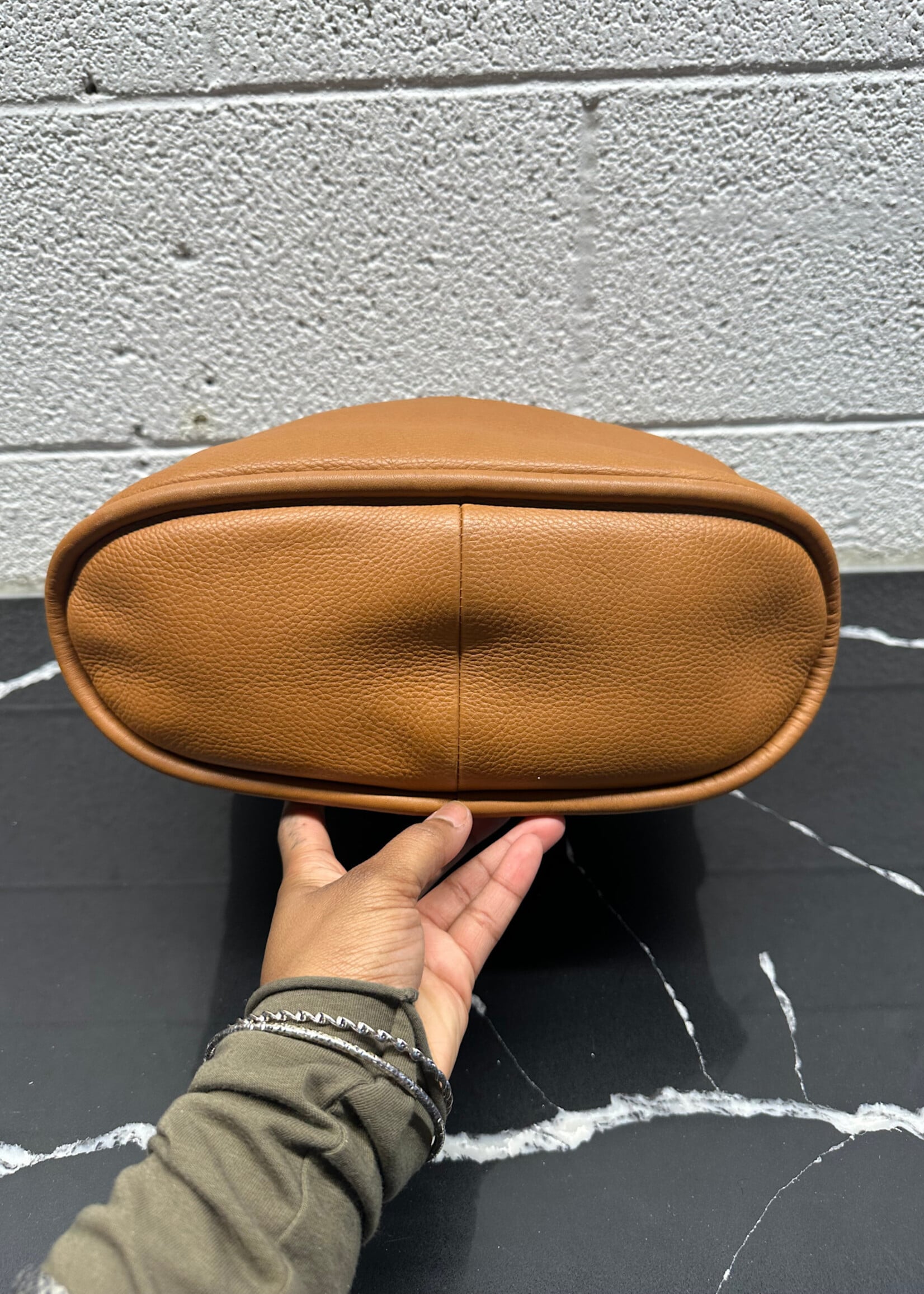 UGG Brown Leather Hobo Bag
