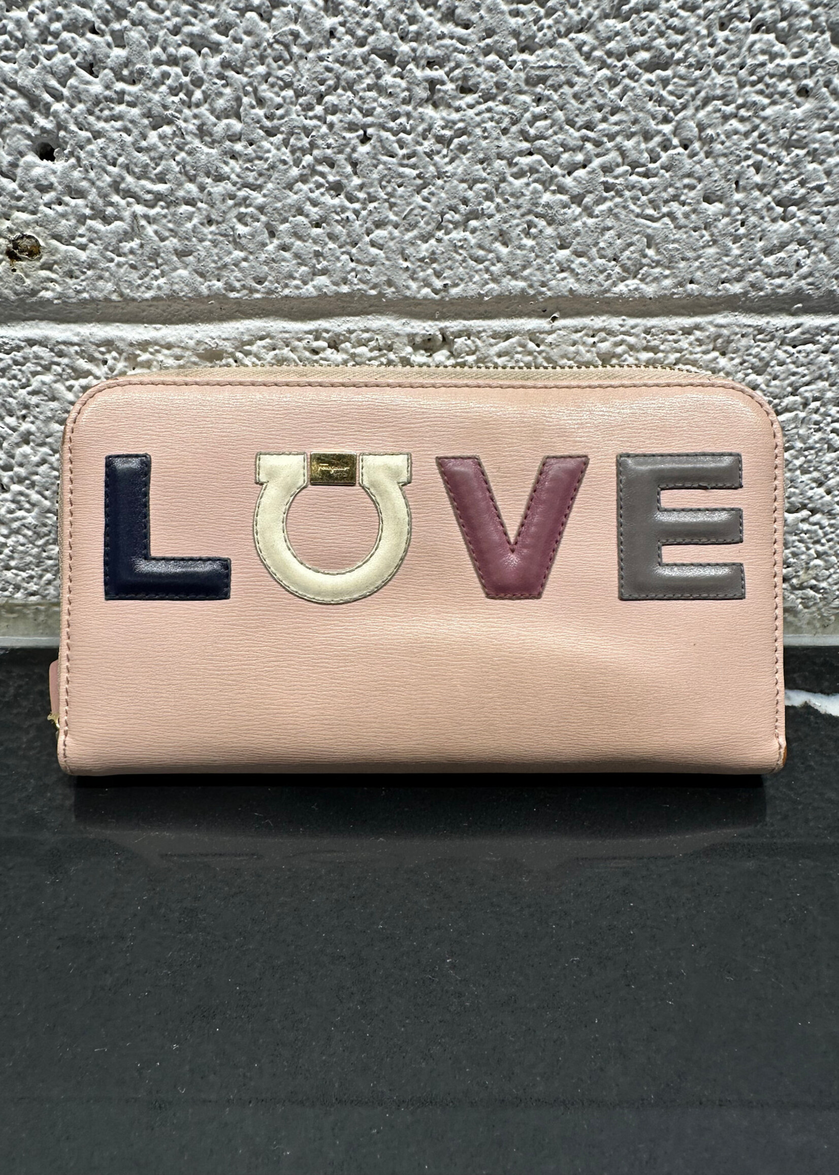 Feragamo Love Long Wallet AS IS