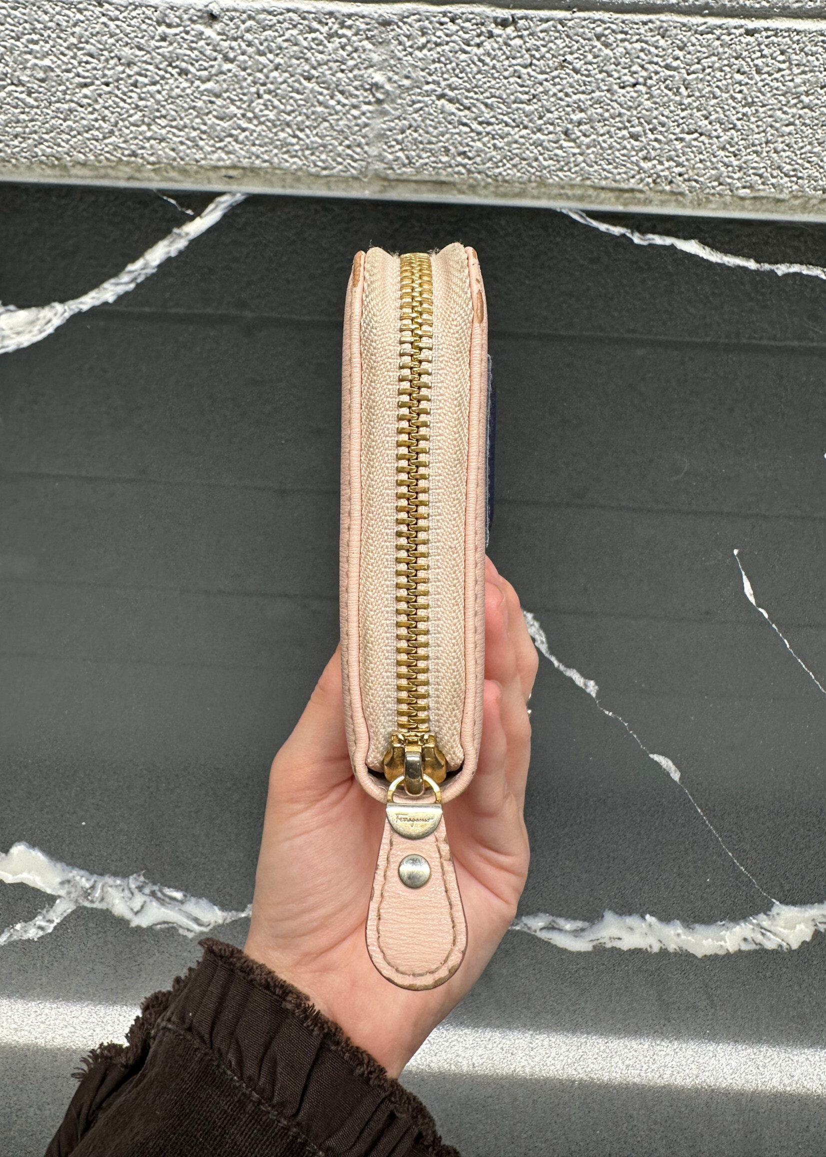 Feragamo Love Long Wallet AS IS