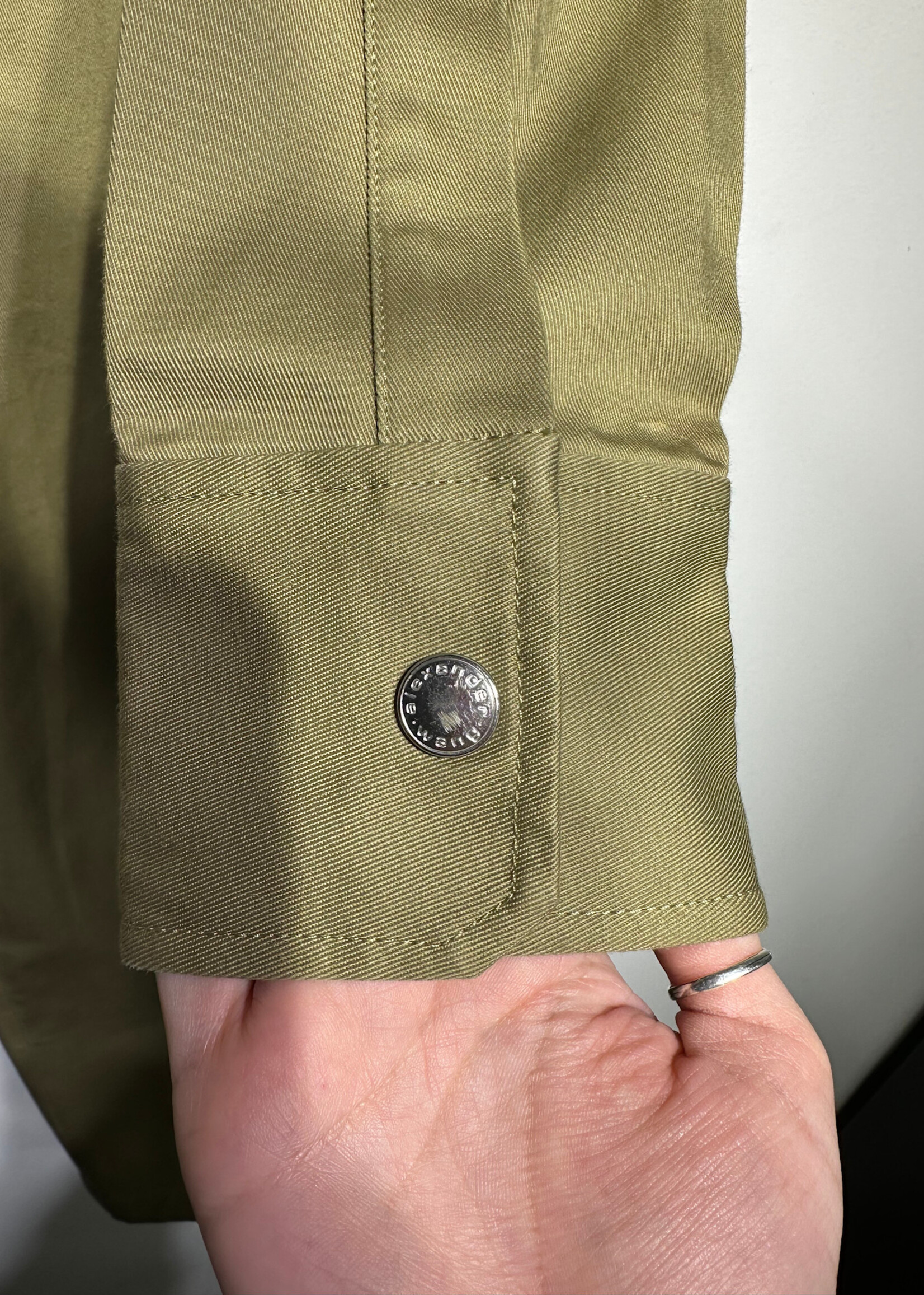 Alexander Wang Khaki Trousers Fem 26