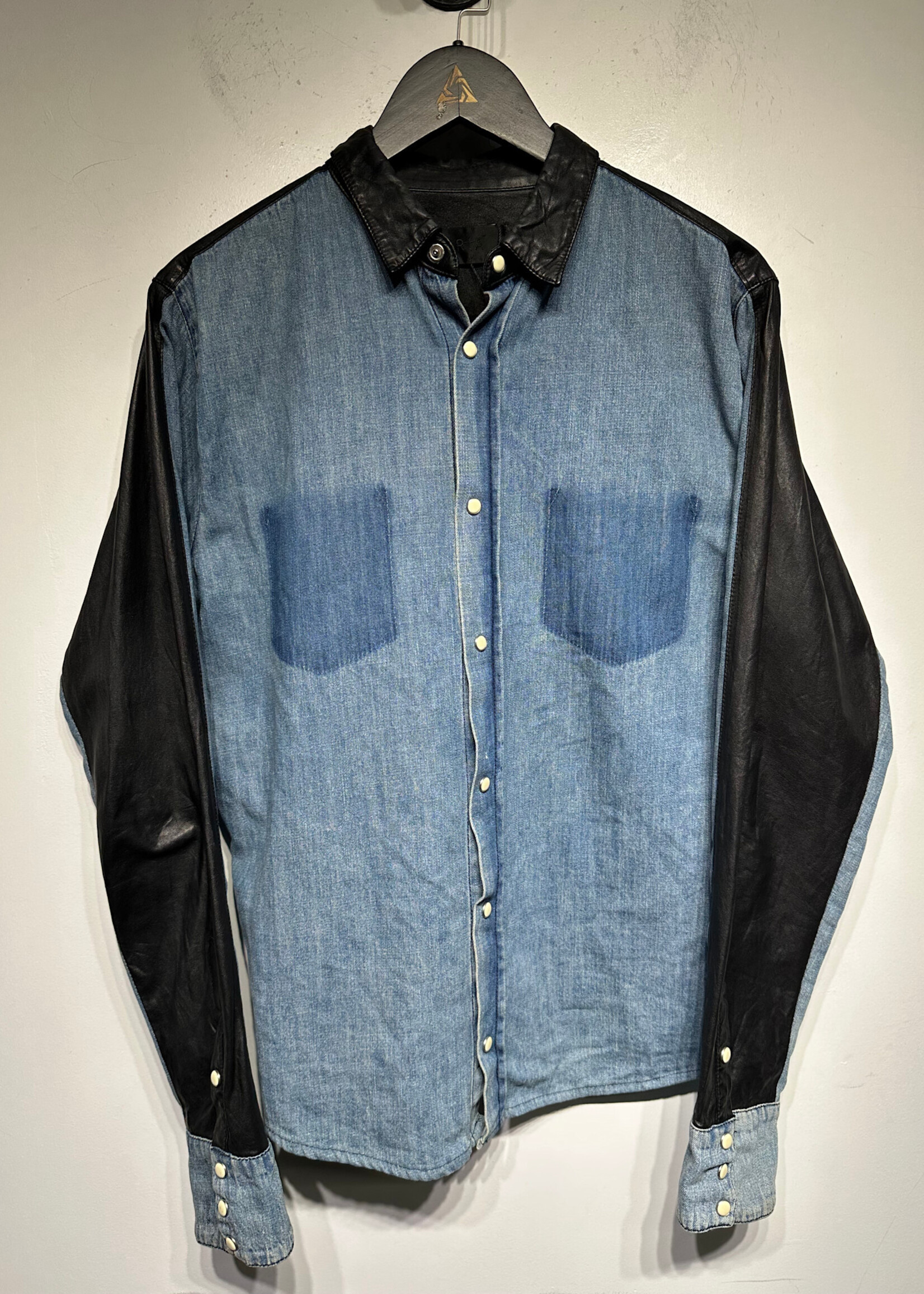 RTA Denim / Leather Chambray Masc M