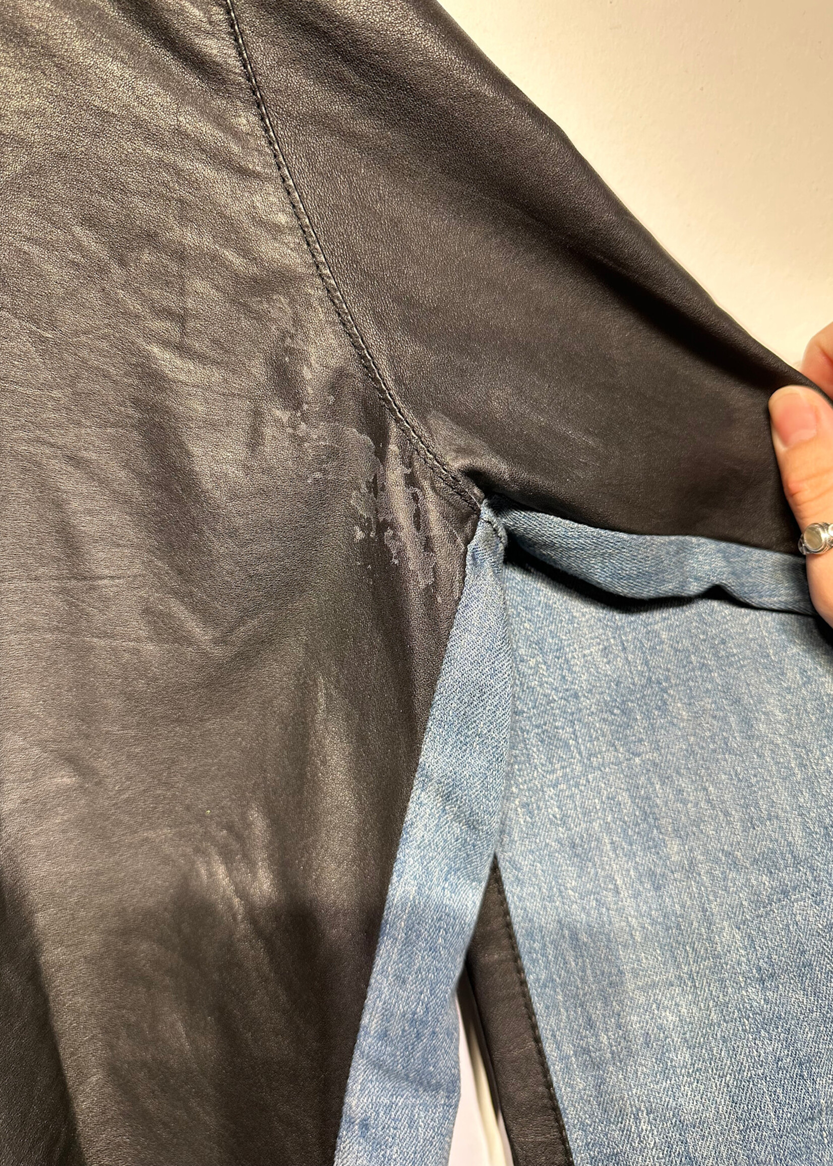 RTA Denim / Leather Chambray Masc M