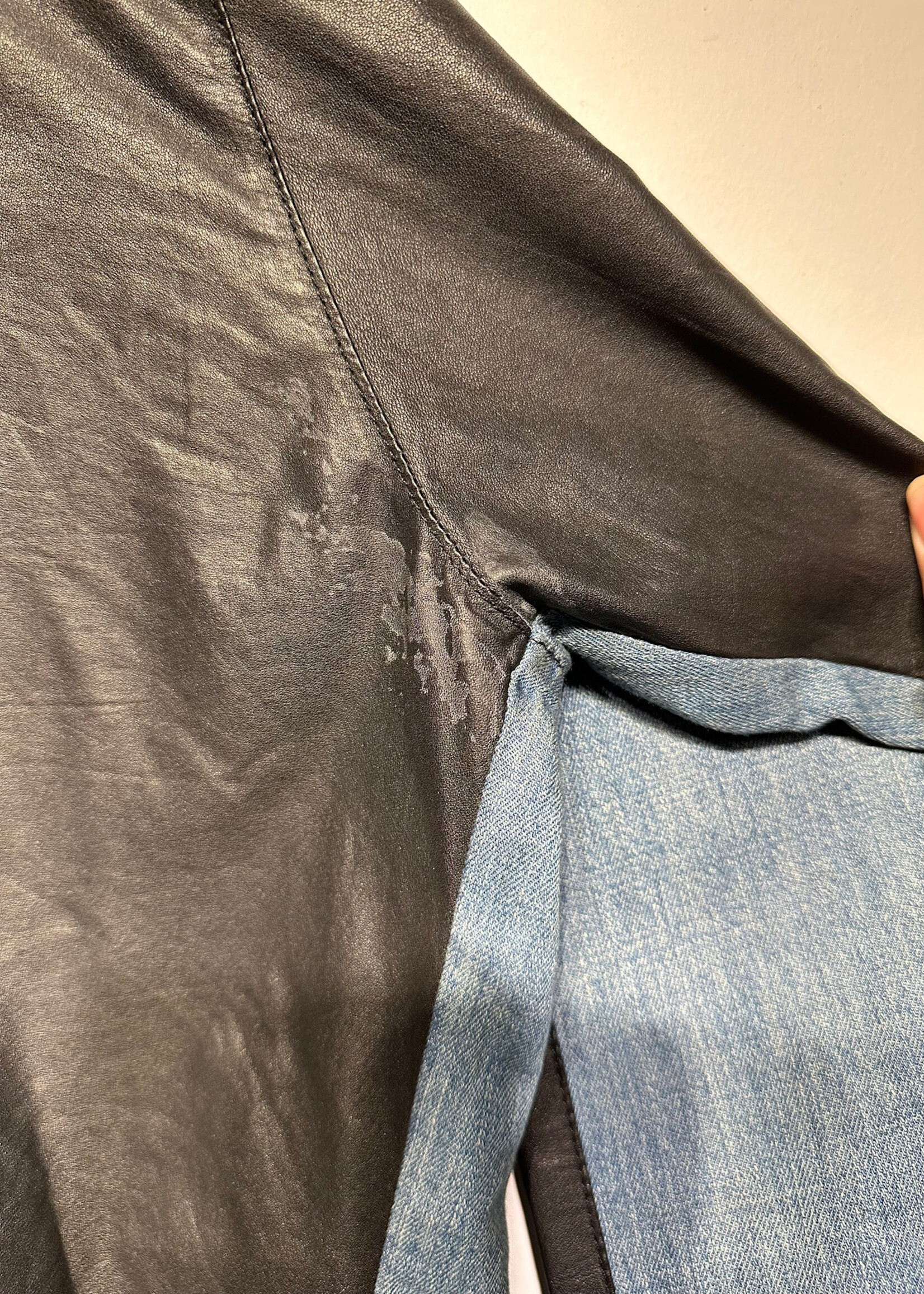 RTA Denim / Leather Chambray Masc M