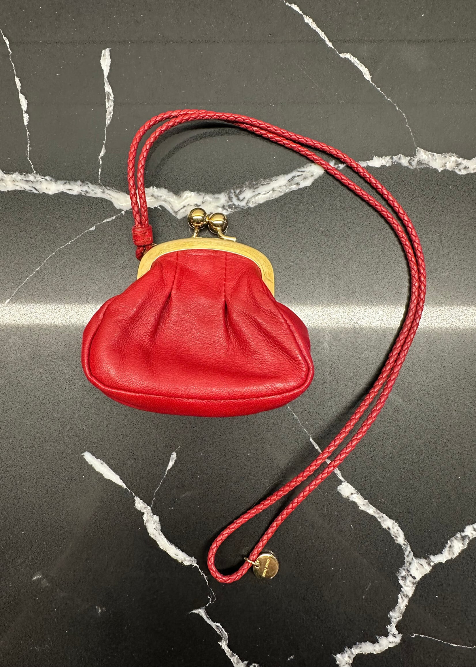 Miu Miu Red Coin Purse