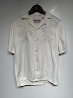 Allsaints Cream Eagle Bu Short Sleeve XS Masc