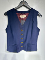 Gucci Navy Blue Uniform Vest Fem M Masc S