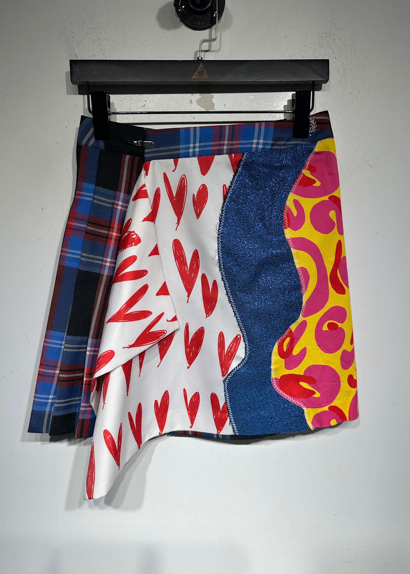 Charles Jeffrey x Fred Perry Multi Pattern Skirt 26