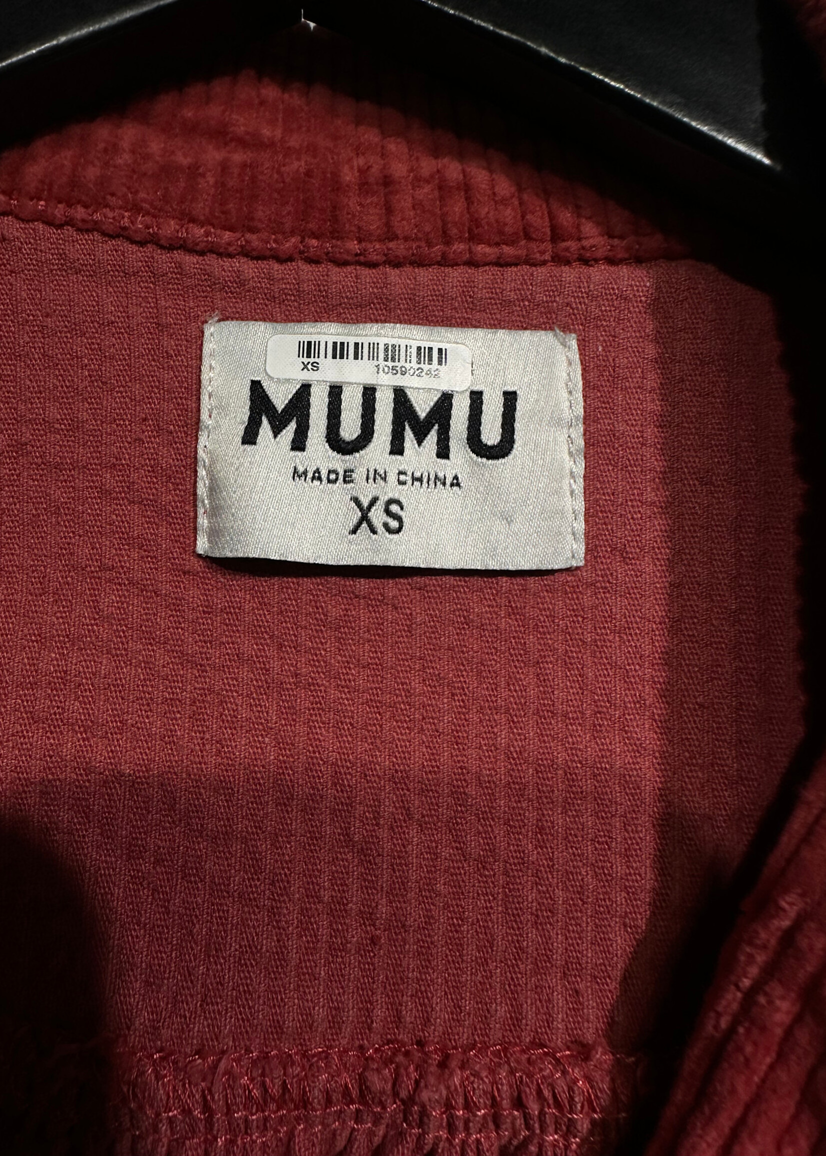 Show Me Ur Mumu Pink Cord Romper XS