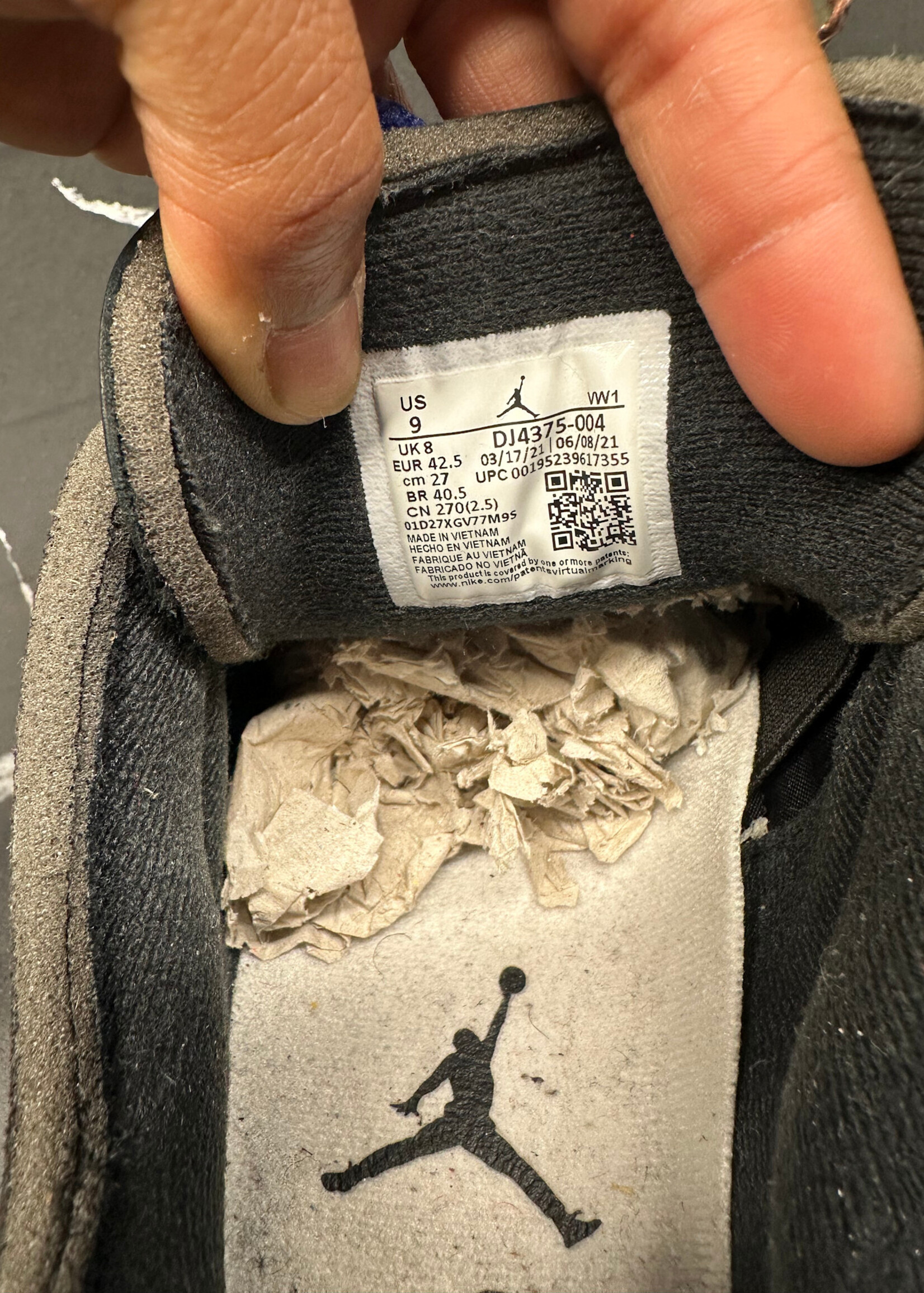 Off-White Jordan 2 Varsity Royal Masc 9