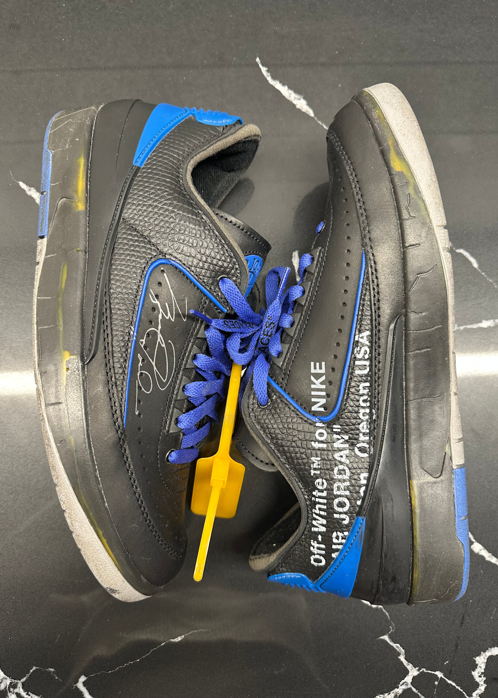Off-White Jordan 2 Varsity Royal Masc 9