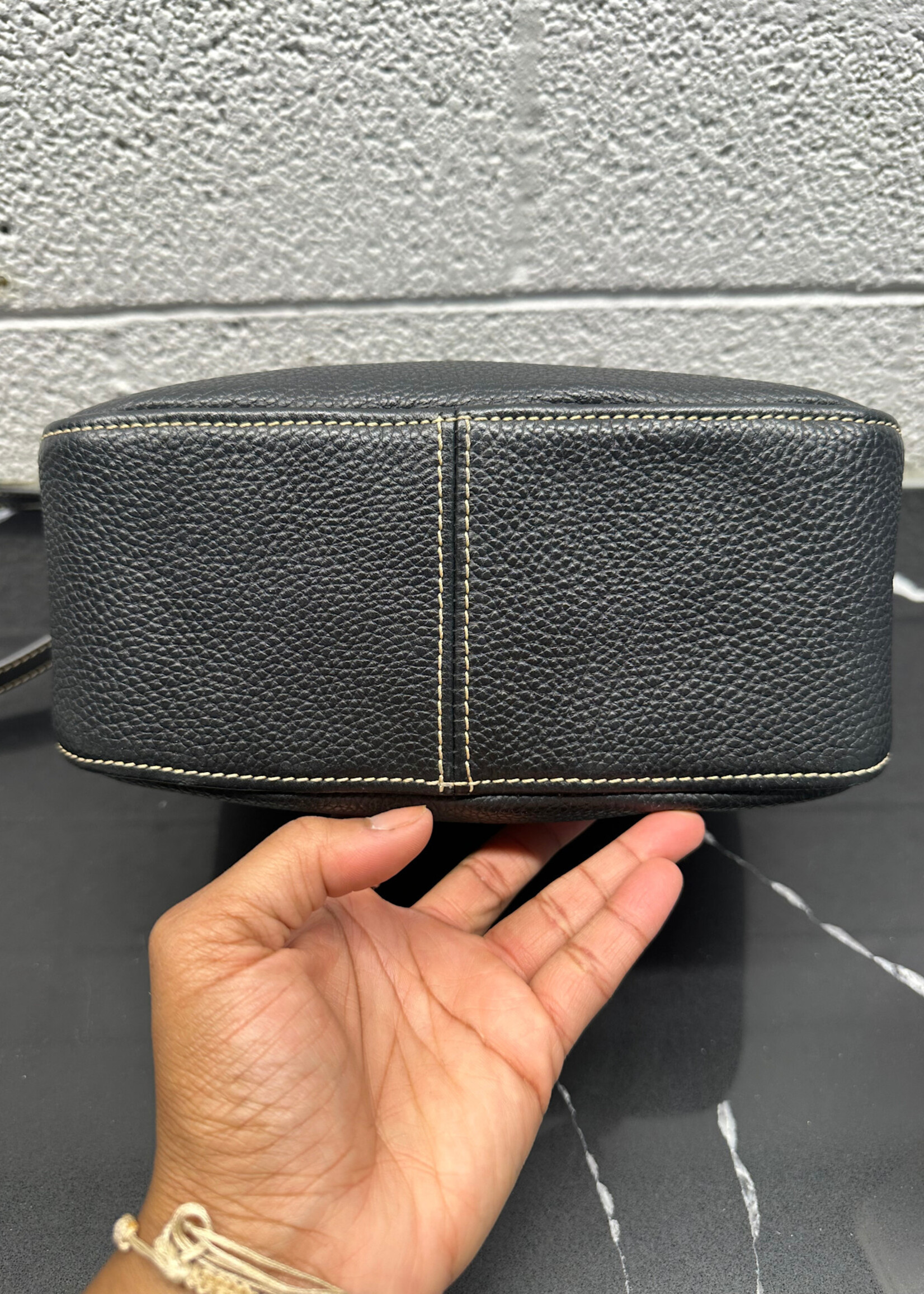 Dooney & Bourke Black Pebble Grain Crossbody
