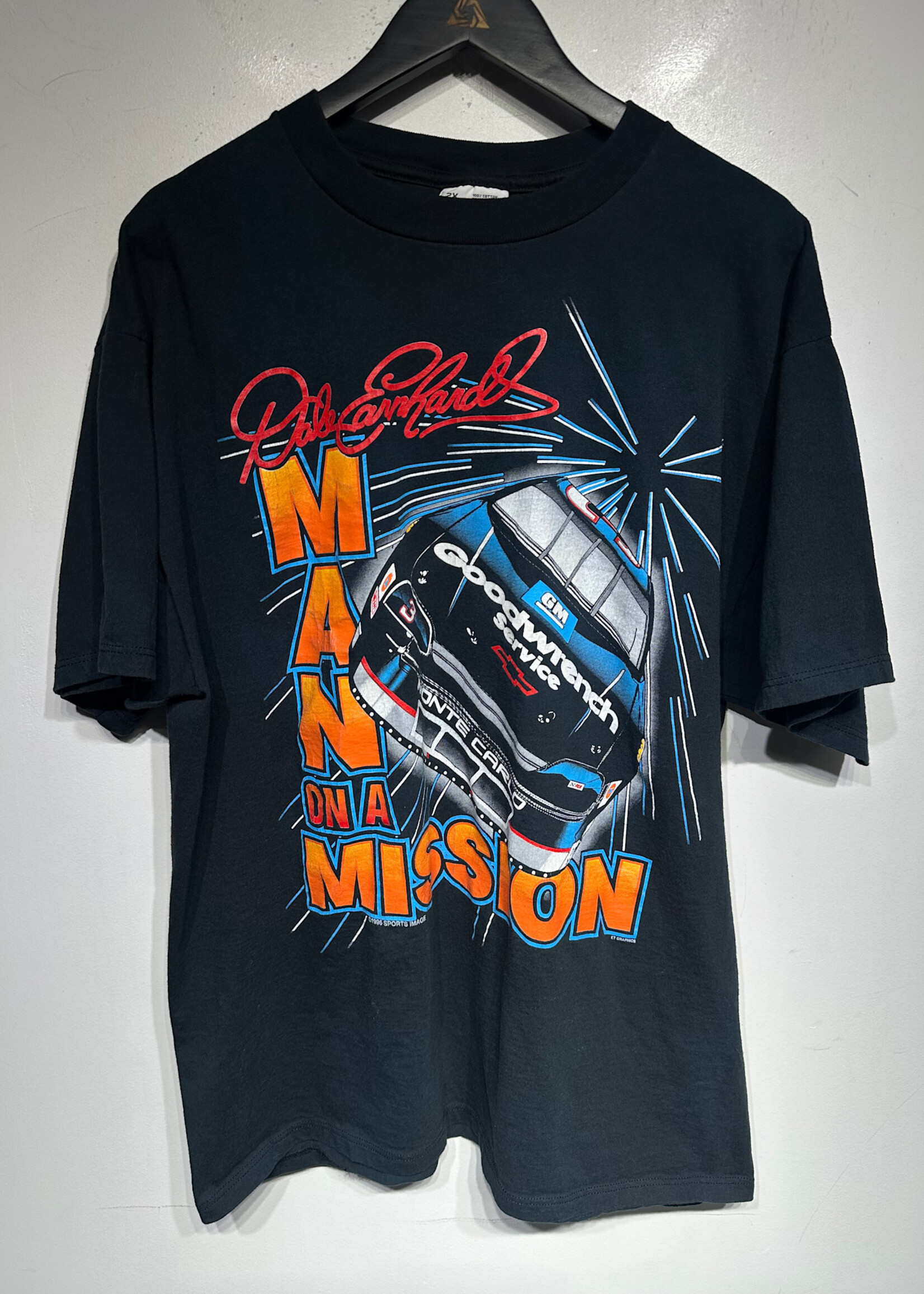 Man On A Mission Dale Eanrhardt Nascar Tee 2XL