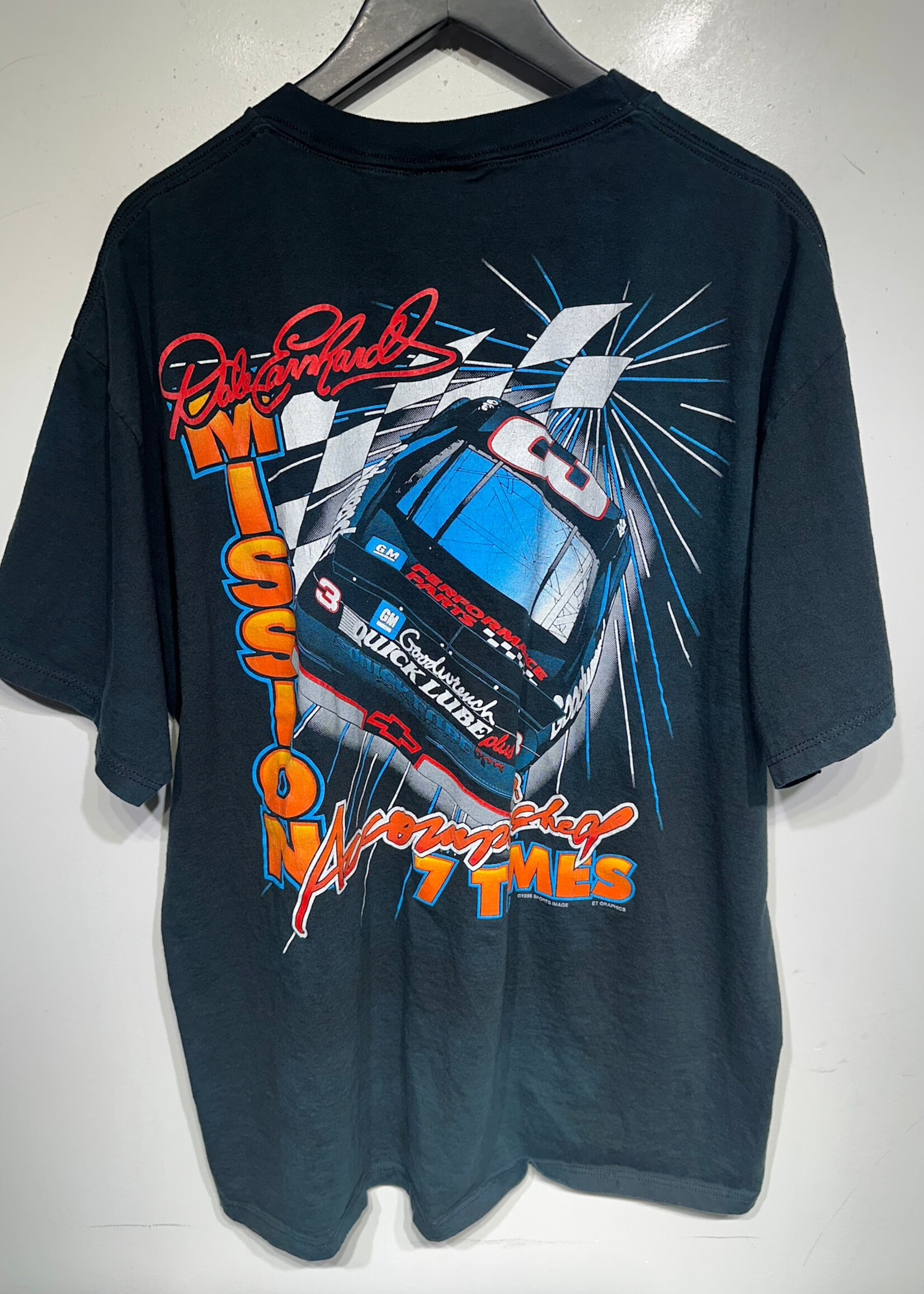 Man On A Mission Dale Eanrhardt Nascar Tee 2XL