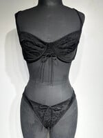 For Love & Lemons NWT Black Lingerie Set M