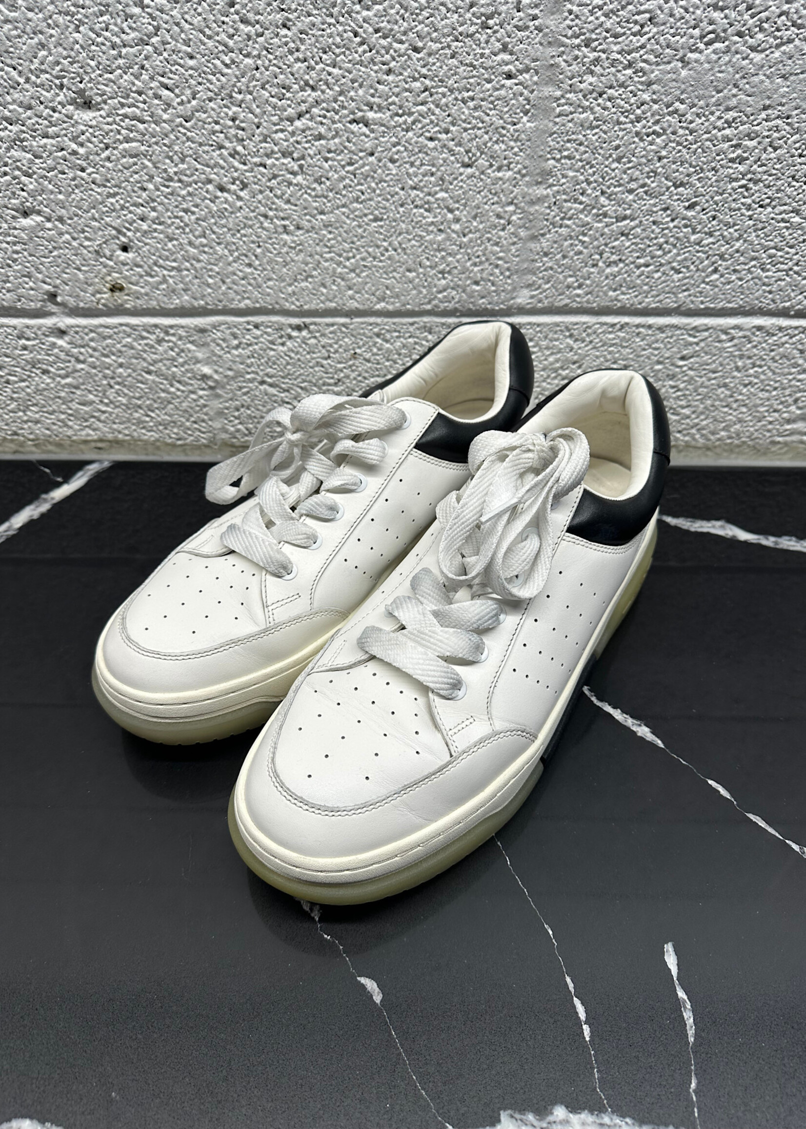 Amiri Stadium Leather Sneakers 45/12