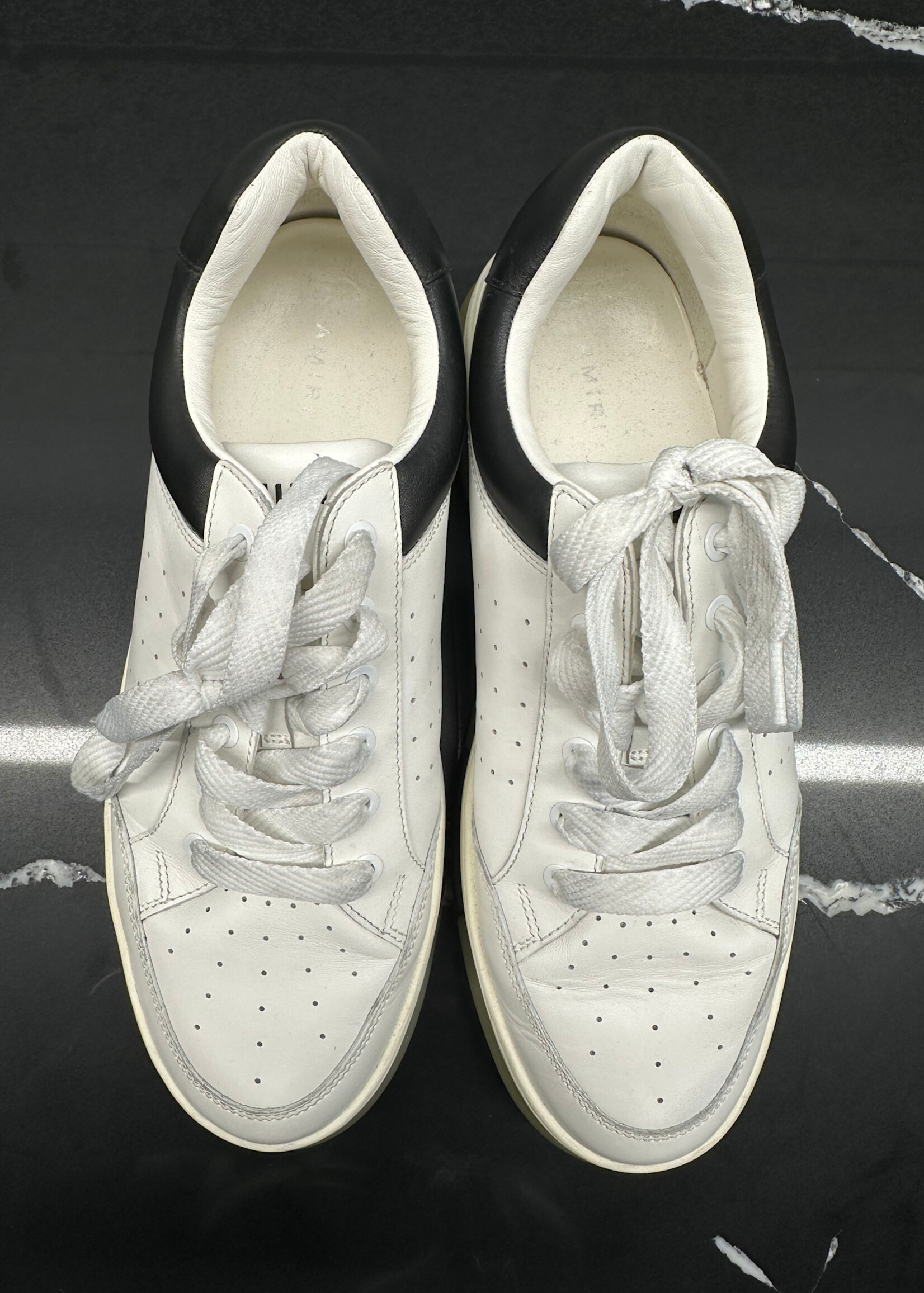 Amiri Stadium Leather Sneakers 45/12