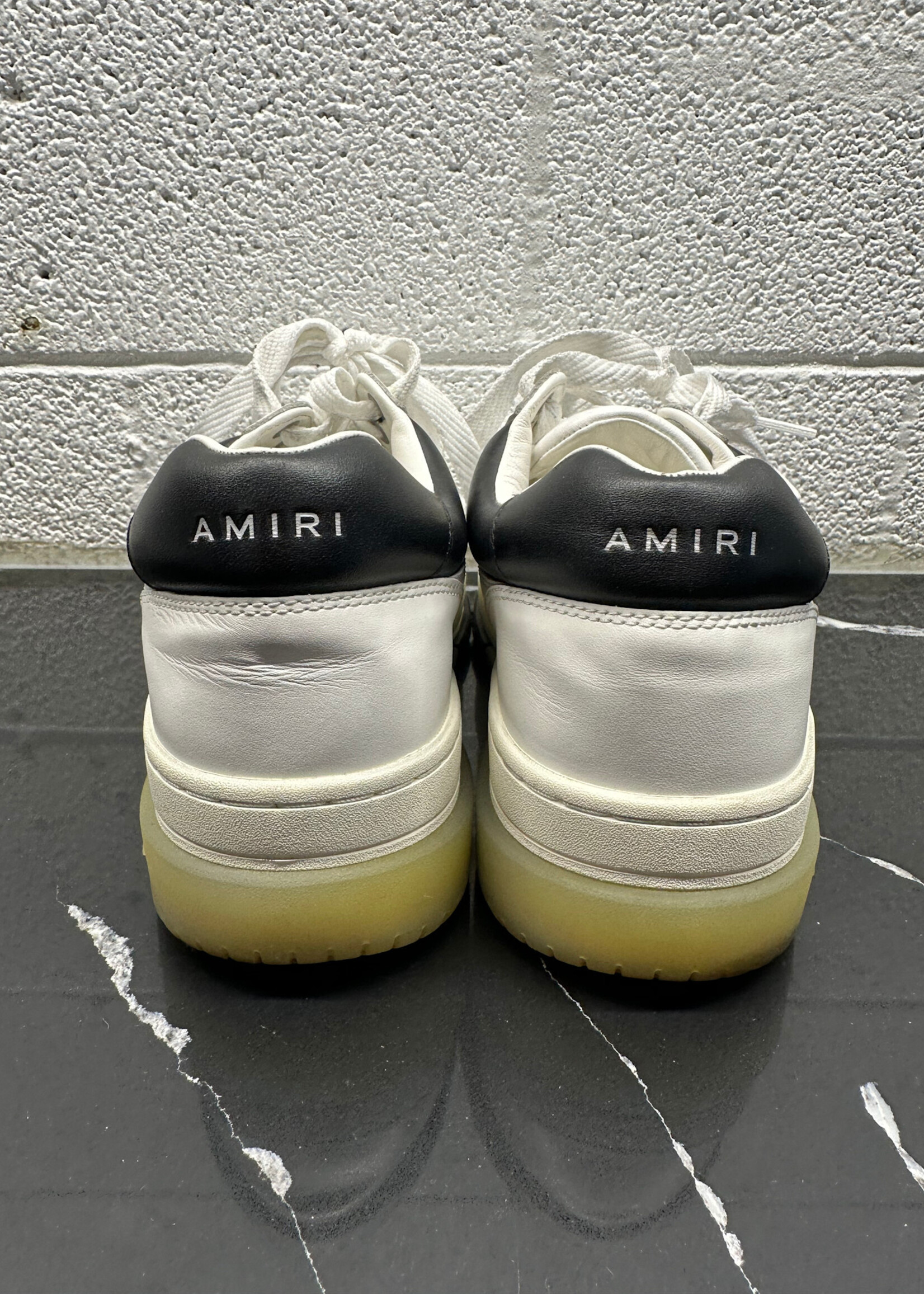 Amiri Stadium Leather Sneakers 45/12