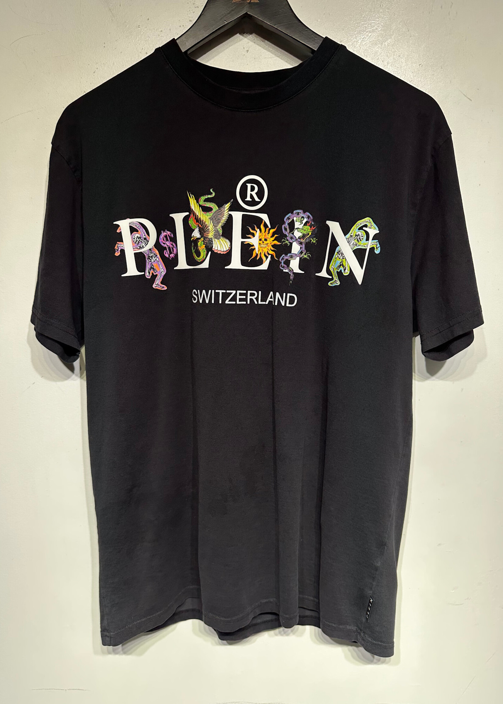 Philipp Plein Switzerland Logo Tee L