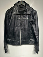 Zara Leather Collection Studded Jacket Masc M