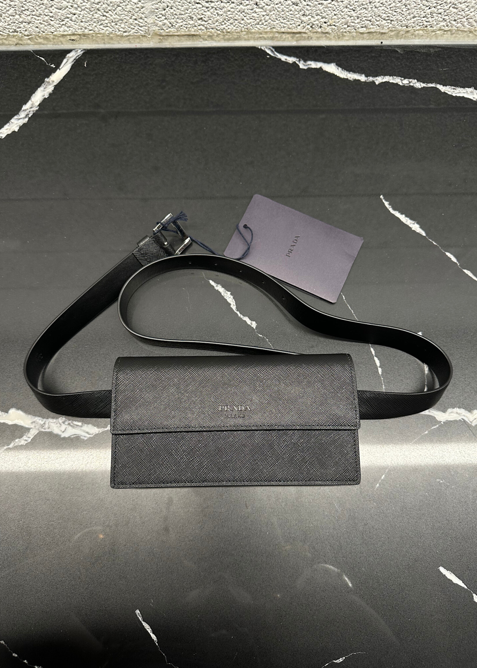 Prada Black Saffiano Leather Bag