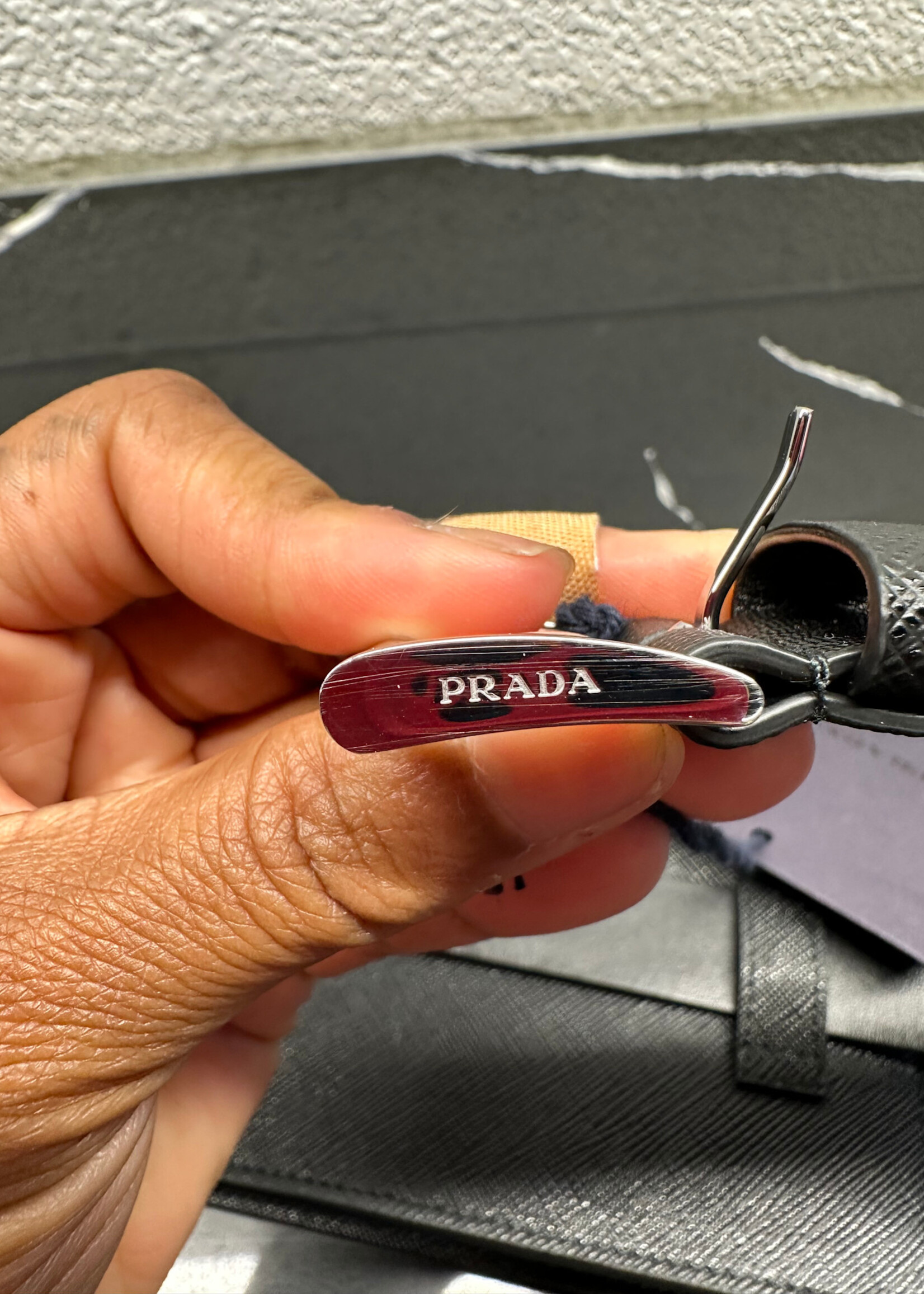 Prada Black Saffiano Leather Bag