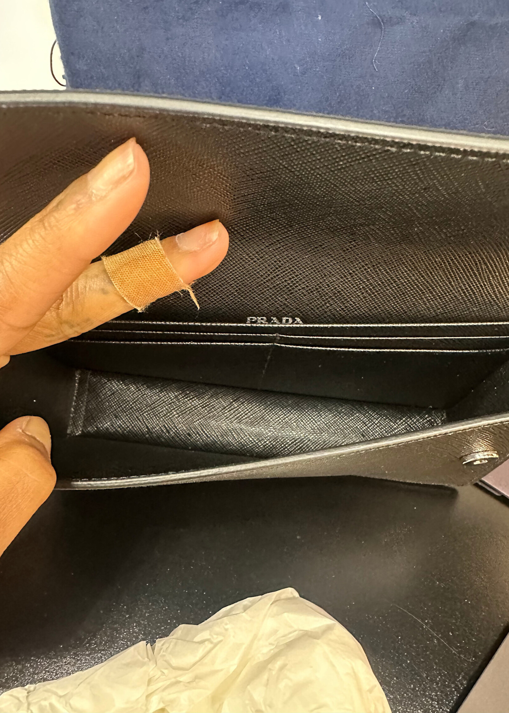 Prada Black Saffiano Leather Bag