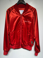 The Jacket Factory Red Satin Jacket XL