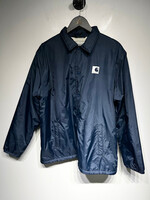 Carhartt Work In Progress Navy Sherpa Nylon Jacket XL