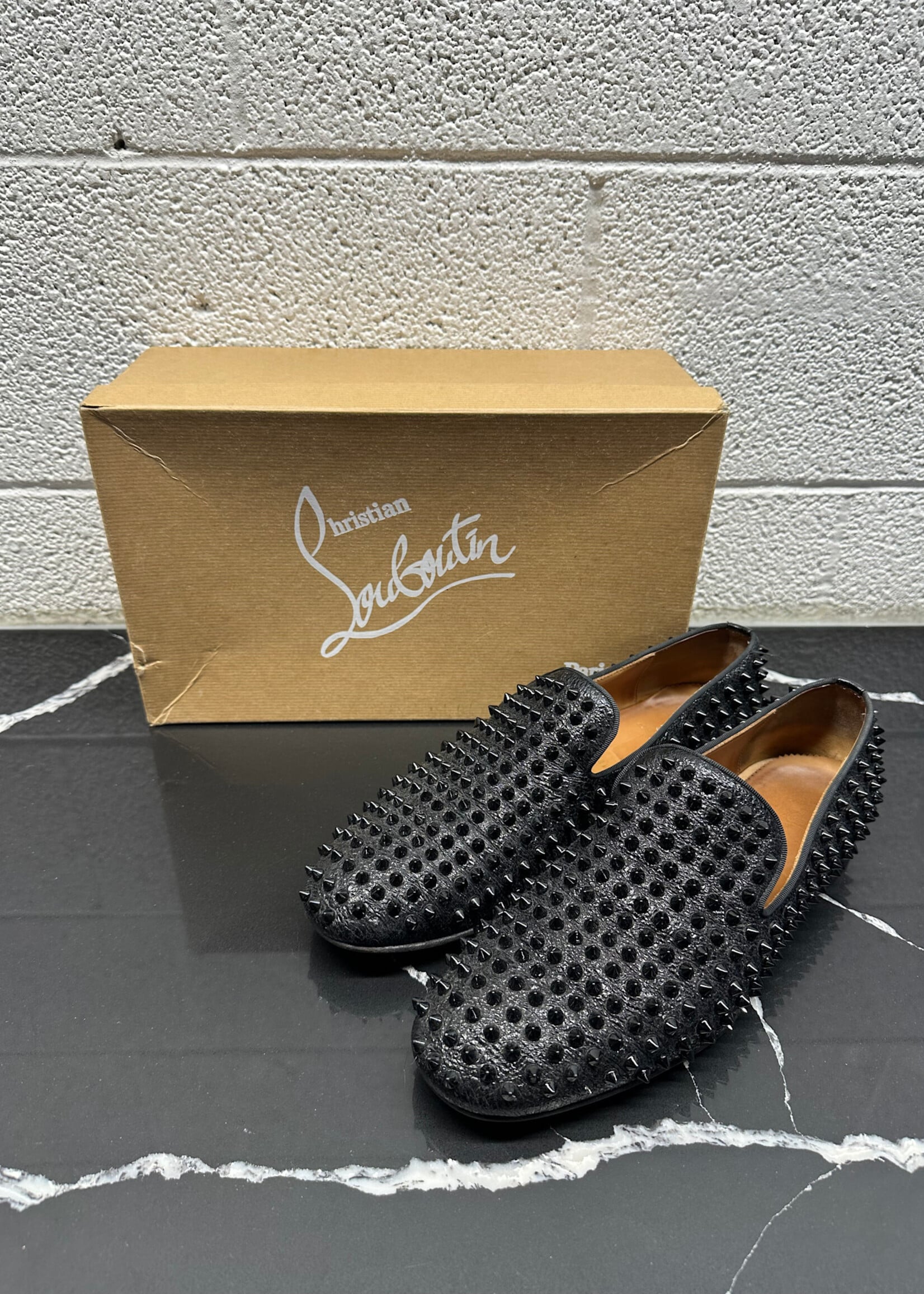 Christian Louboutin Rollerboy Spiked Loafers Masc 9.5 9.5