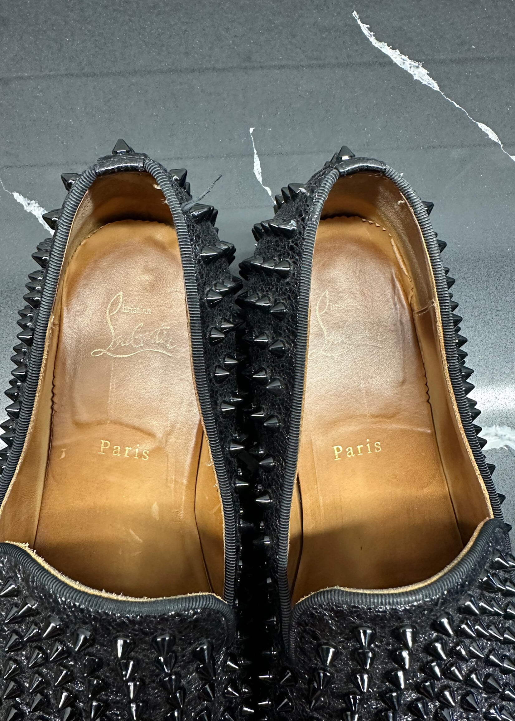 Christian Louboutin Rollerboy Spiked Loafers Masc 9.5 9.5