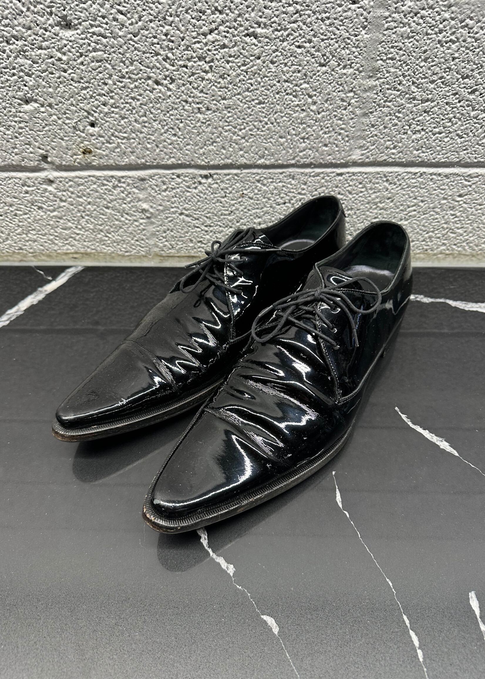 Dolce and Gabbana Pointed Dress Shoes Masc 10