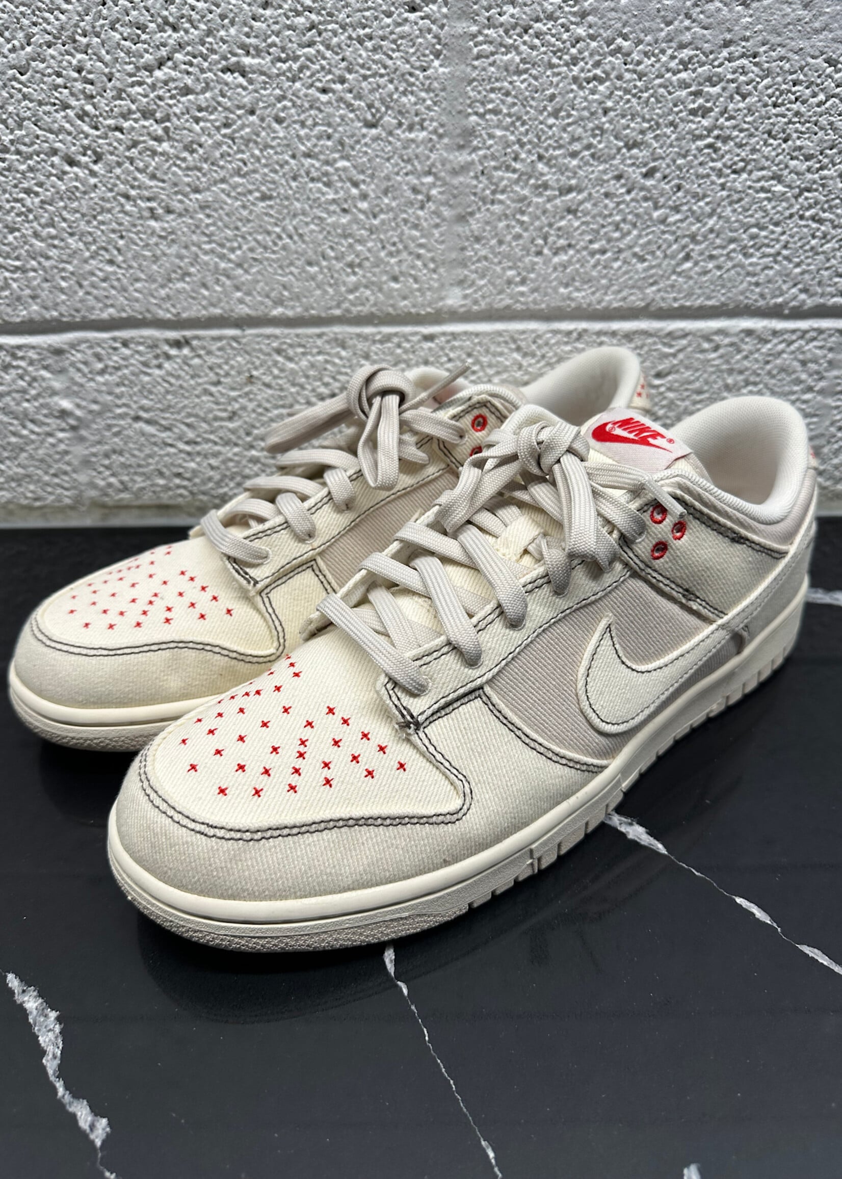 Nike Dunk Low Sashiko Denim Light Orewood Masc 10.5