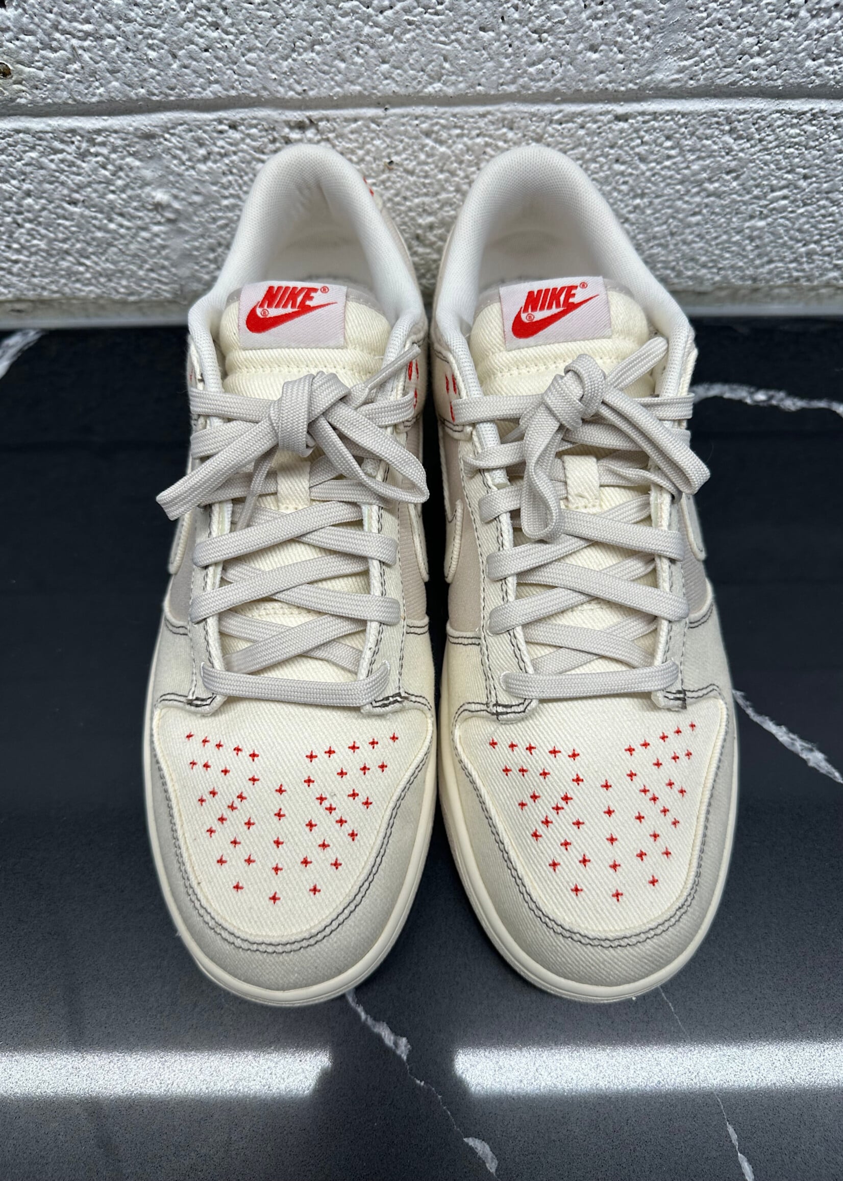 Nike Dunk Low Sashiko Denim Light Orewood Masc 10.5