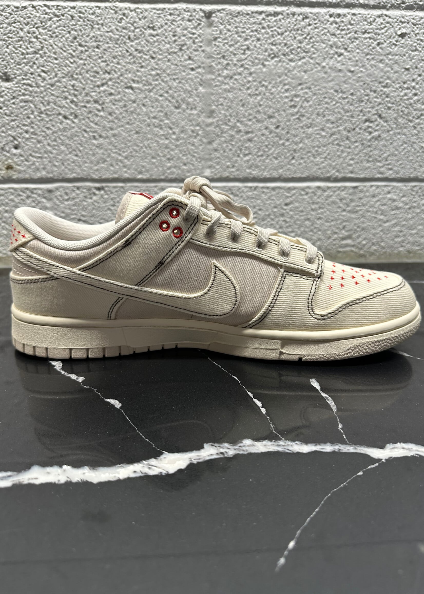 Nike Dunk Low Sashiko Denim Light Orewood Masc 10.5