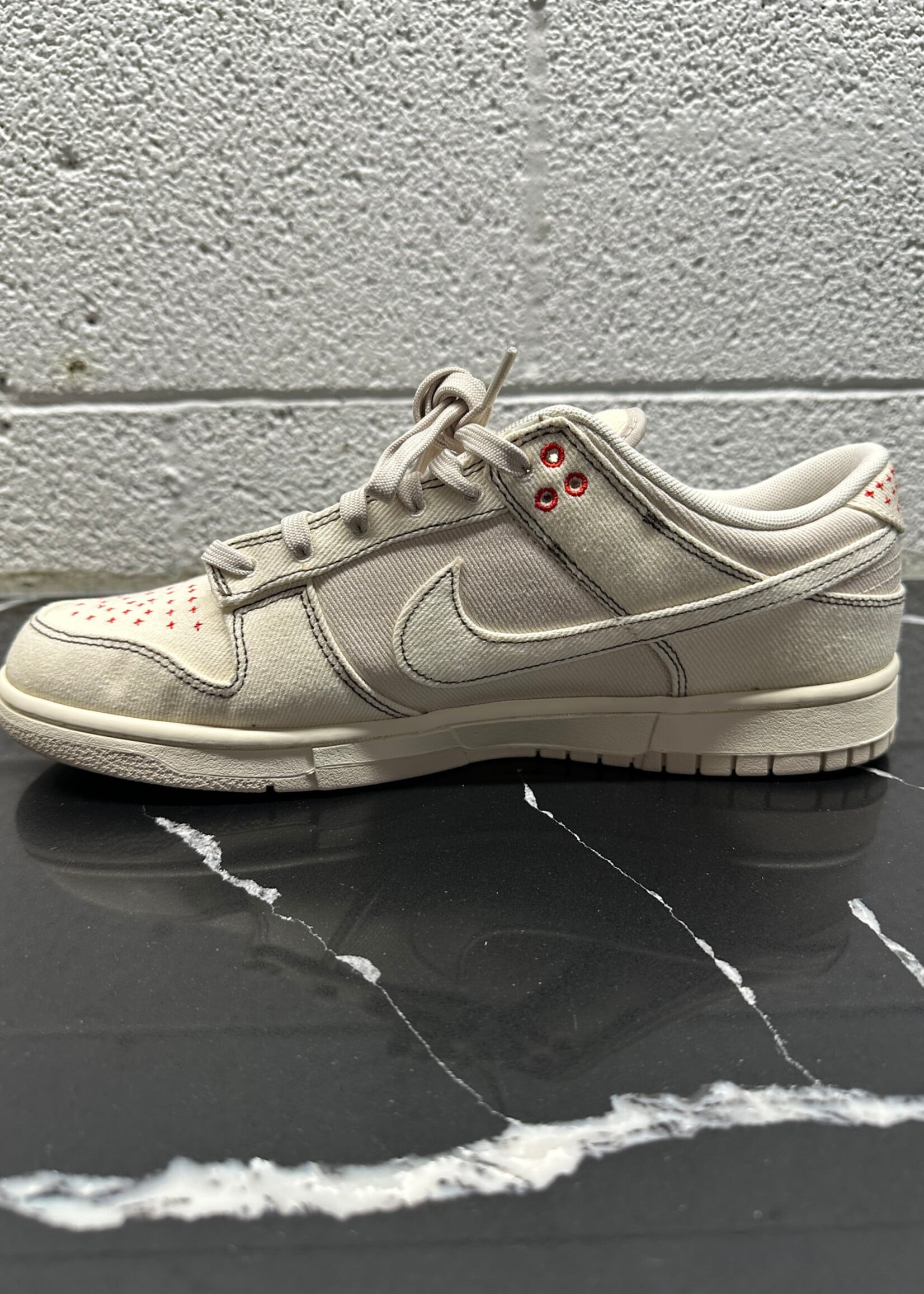 Nike Dunk Low Sashiko Denim Light Orewood Masc 10.5