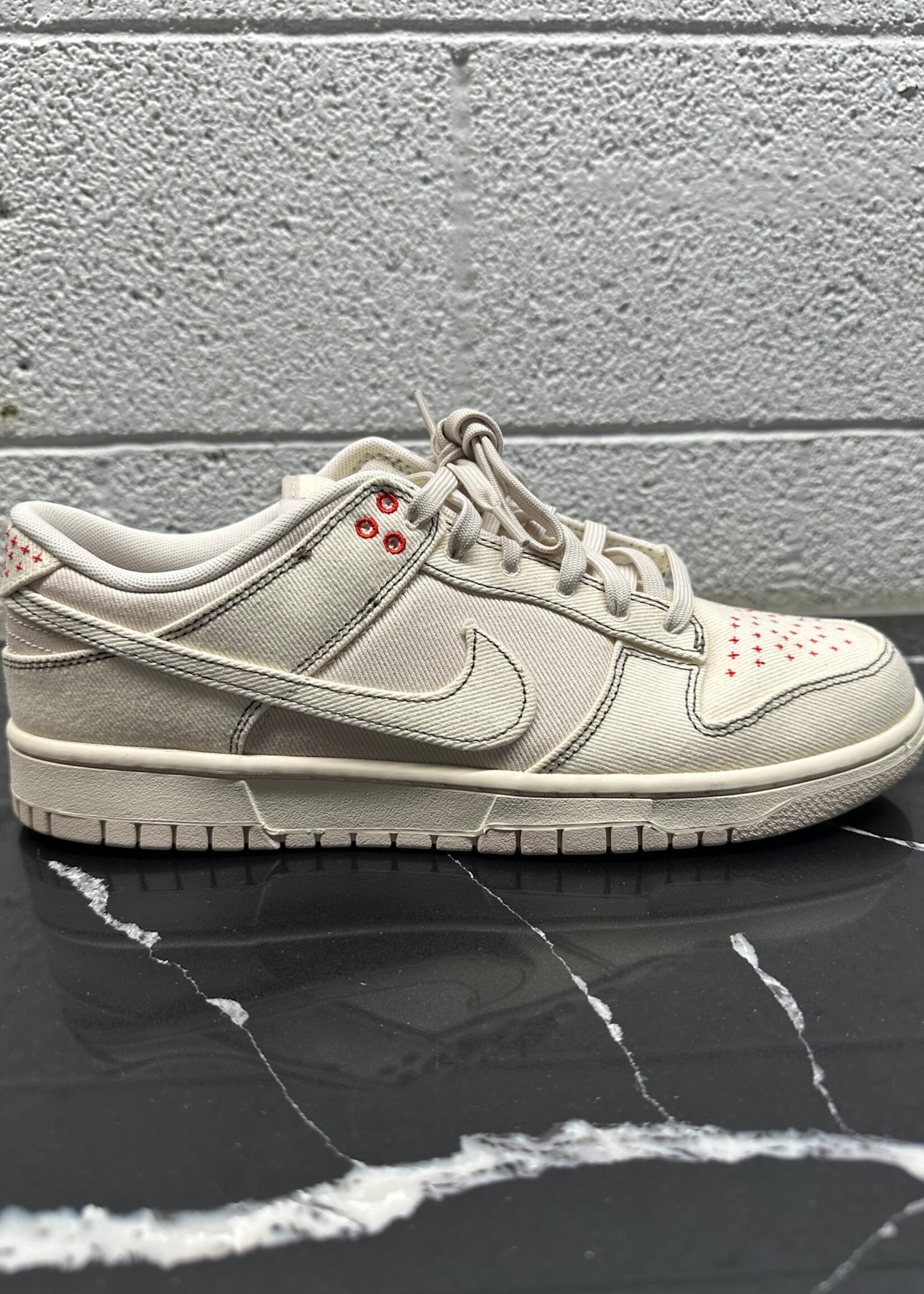 Nike Dunk Low Sashiko Denim Light Orewood Masc 10.5