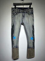 Cooper Los Angeles Star Detail Flare Jeans