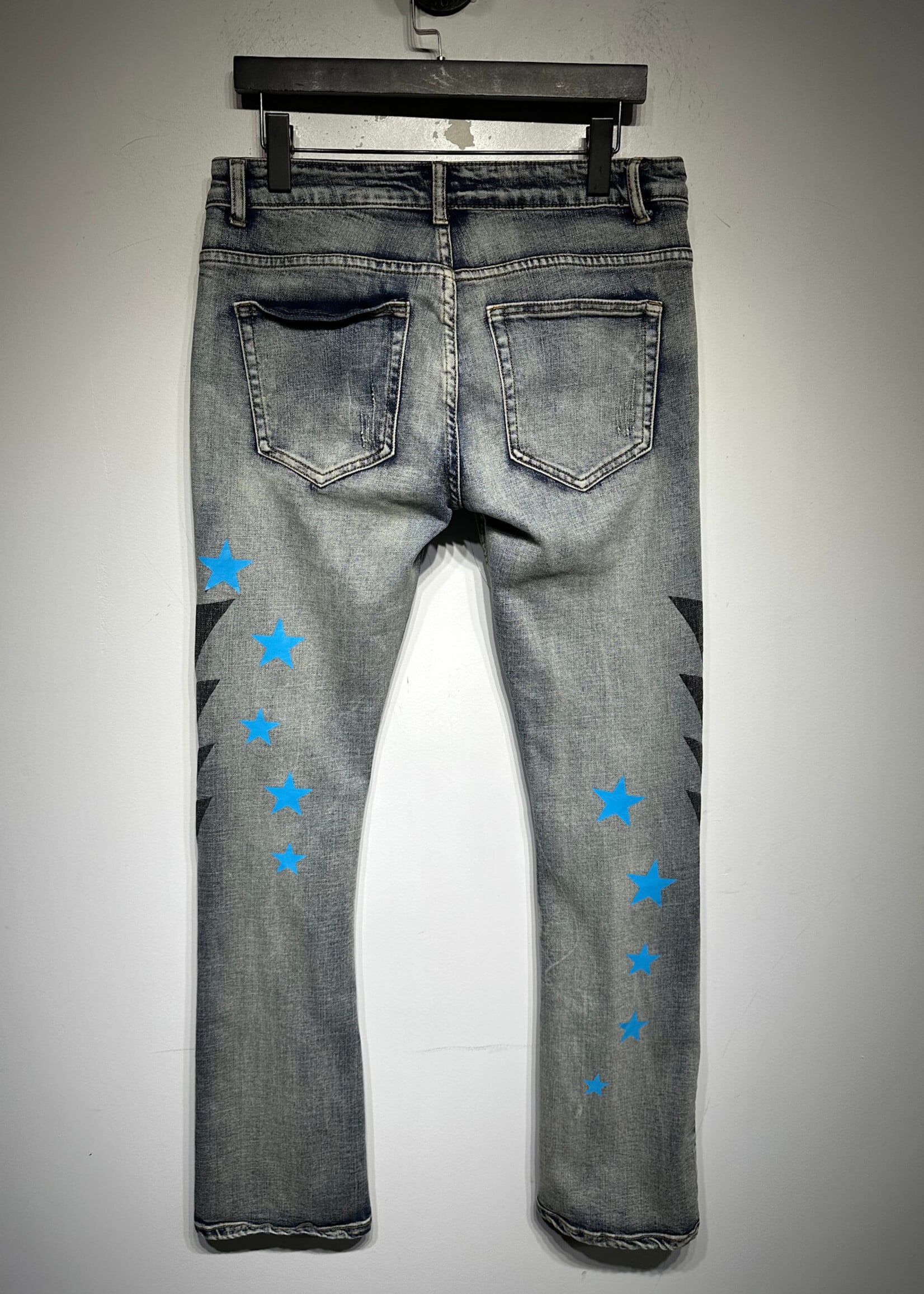 Cooper Los Angeles Star Detail Flare Jeans