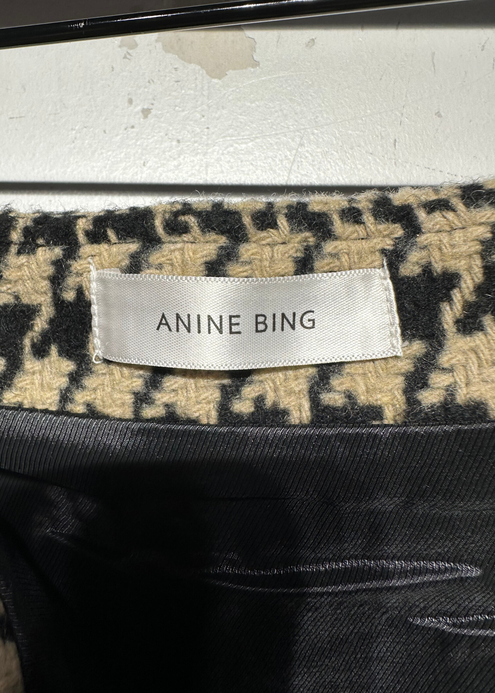 Anine Bing Houndstooth Skirt 31