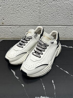 D&G Daymaster White Leather Sneaker Masc 9.5