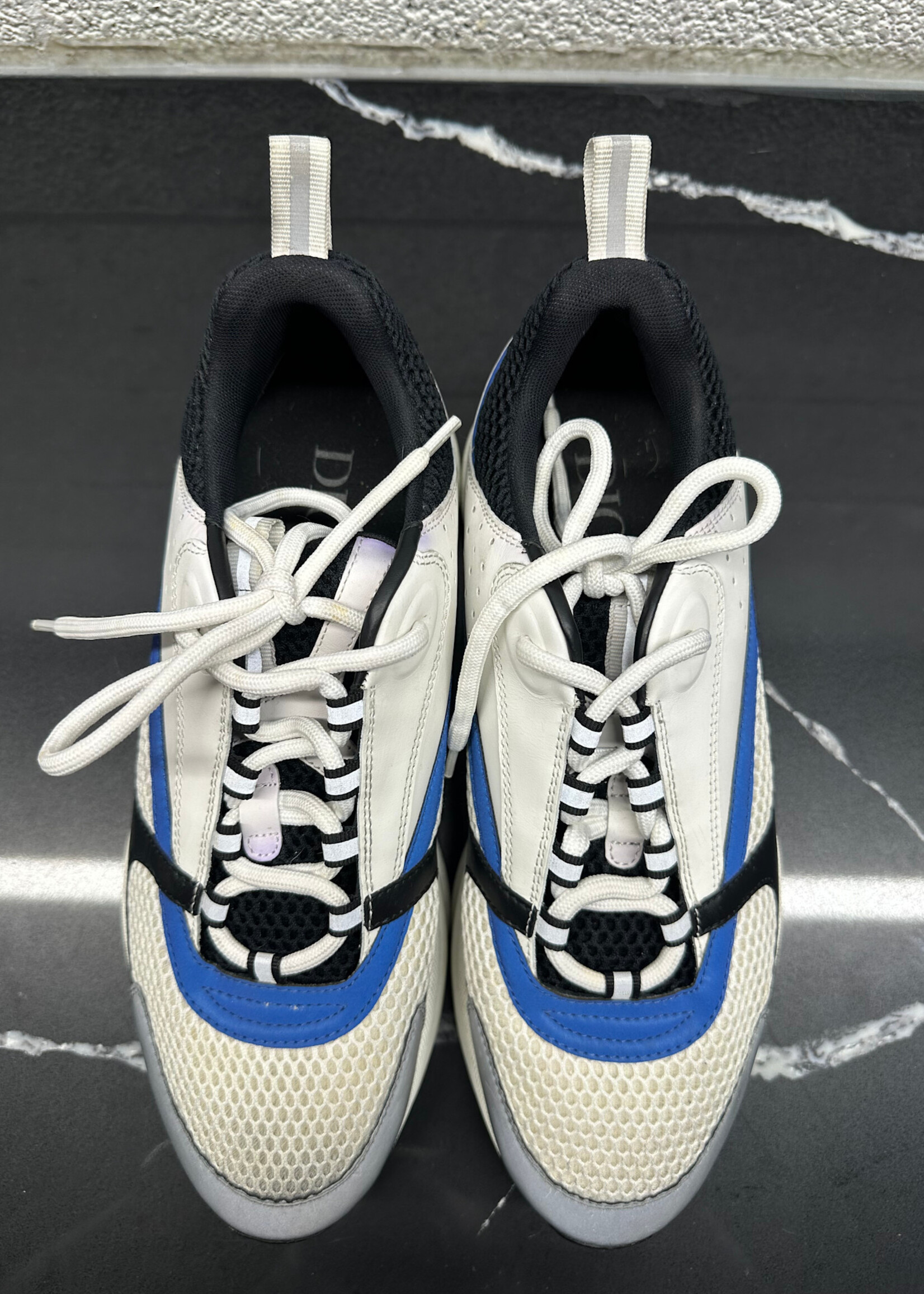 Dior B22 Blue White Runners Masc 43/10