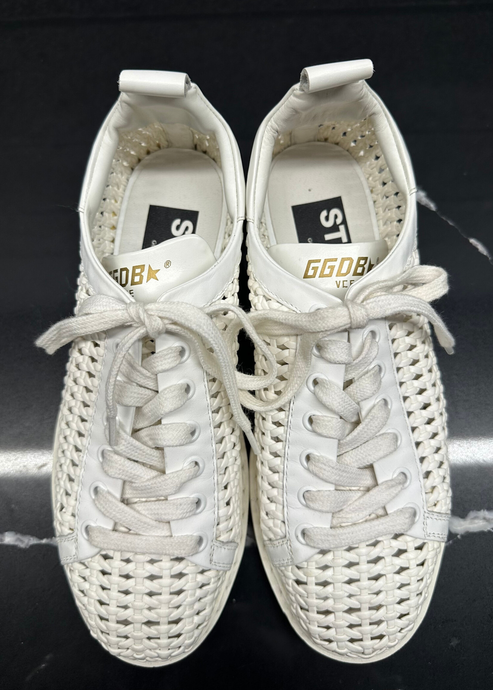 Golden Goose Woven Starter Sneakers Fem 7