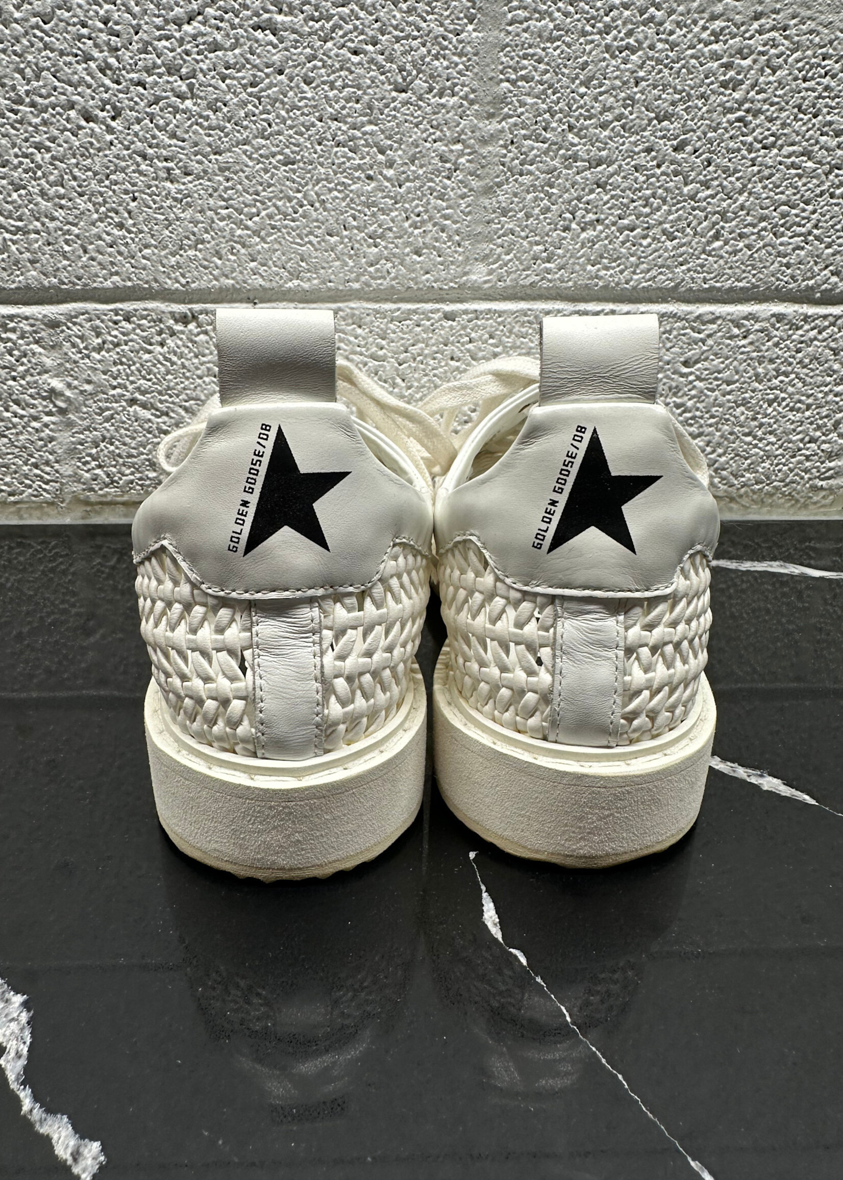 Golden Goose Woven Starter Sneakers Fem 7